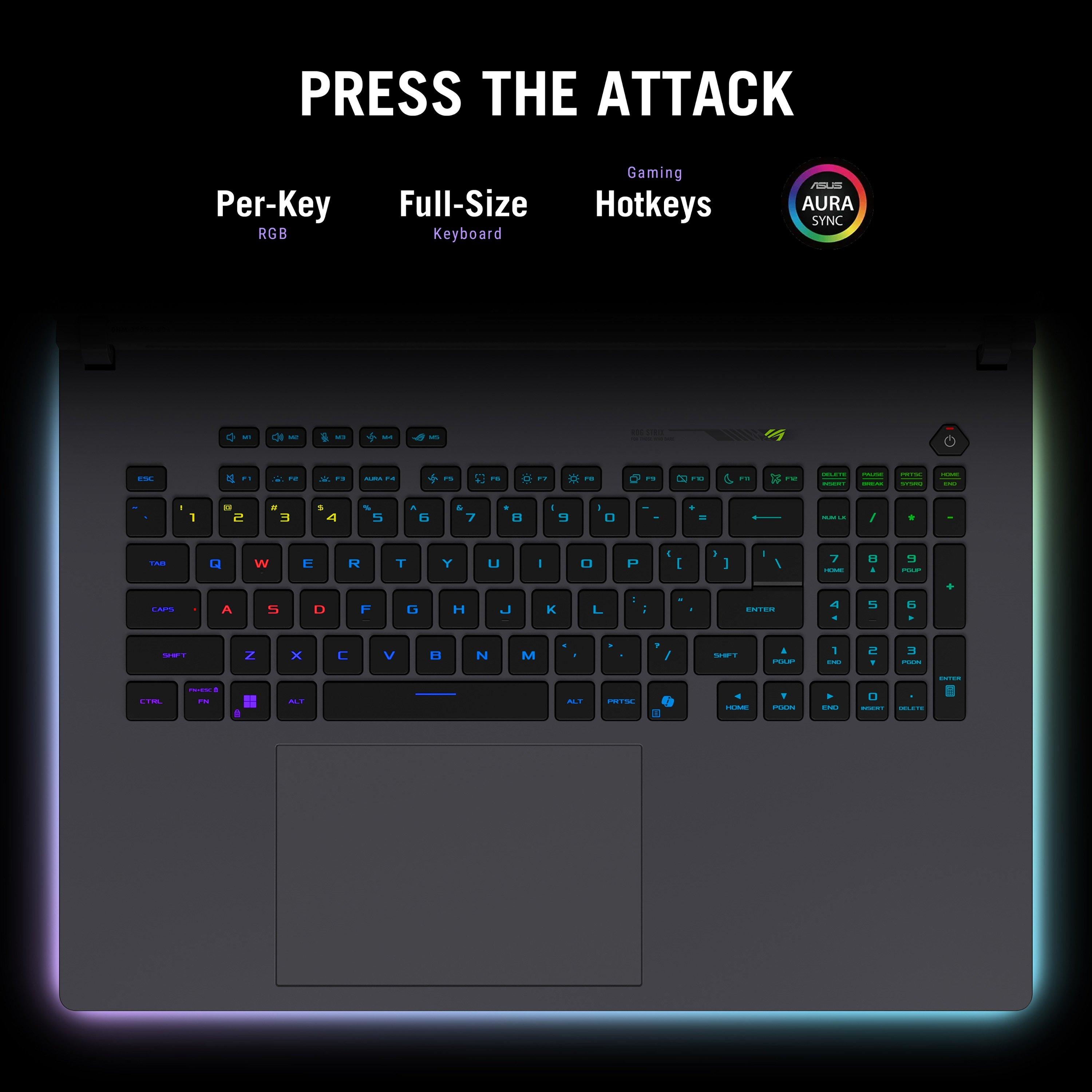 Grey - ASUS - ASUS ROG Strix G18 G815LM 18Inch Gaming Laptop - Intel Core Ultra 9 275HX 32GB 1TB 5060 - 11