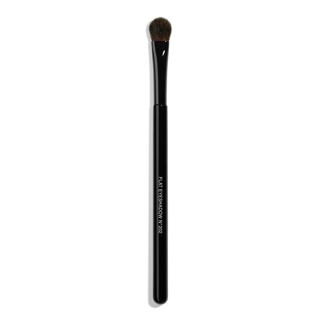 Black - CHANEL - PINCEAU OMBREUR PLAT N°202 Eyeshadow Brush - 1
