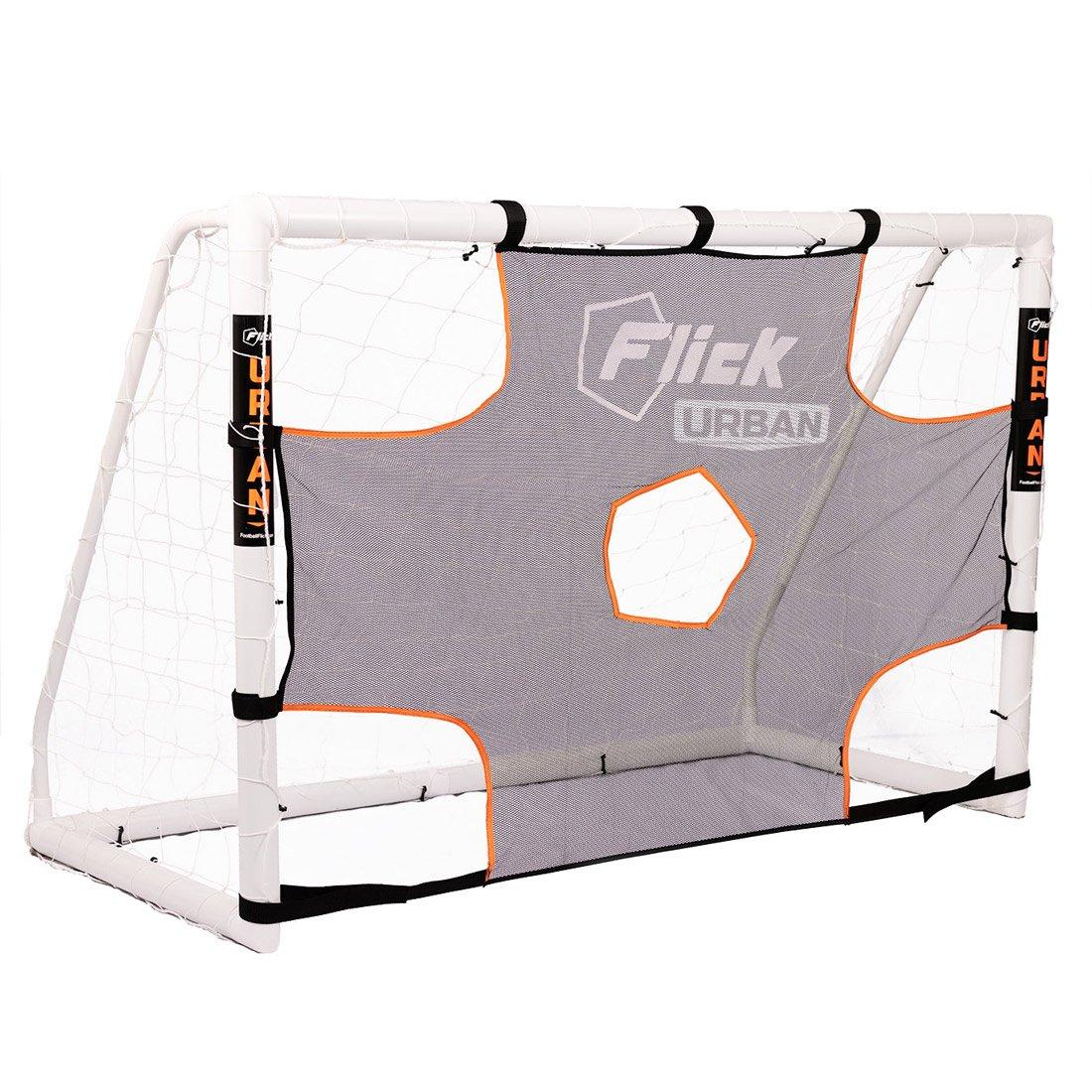 Football Flick  Urban Target Sheet - 12' X 6' - Black & Orange - Small