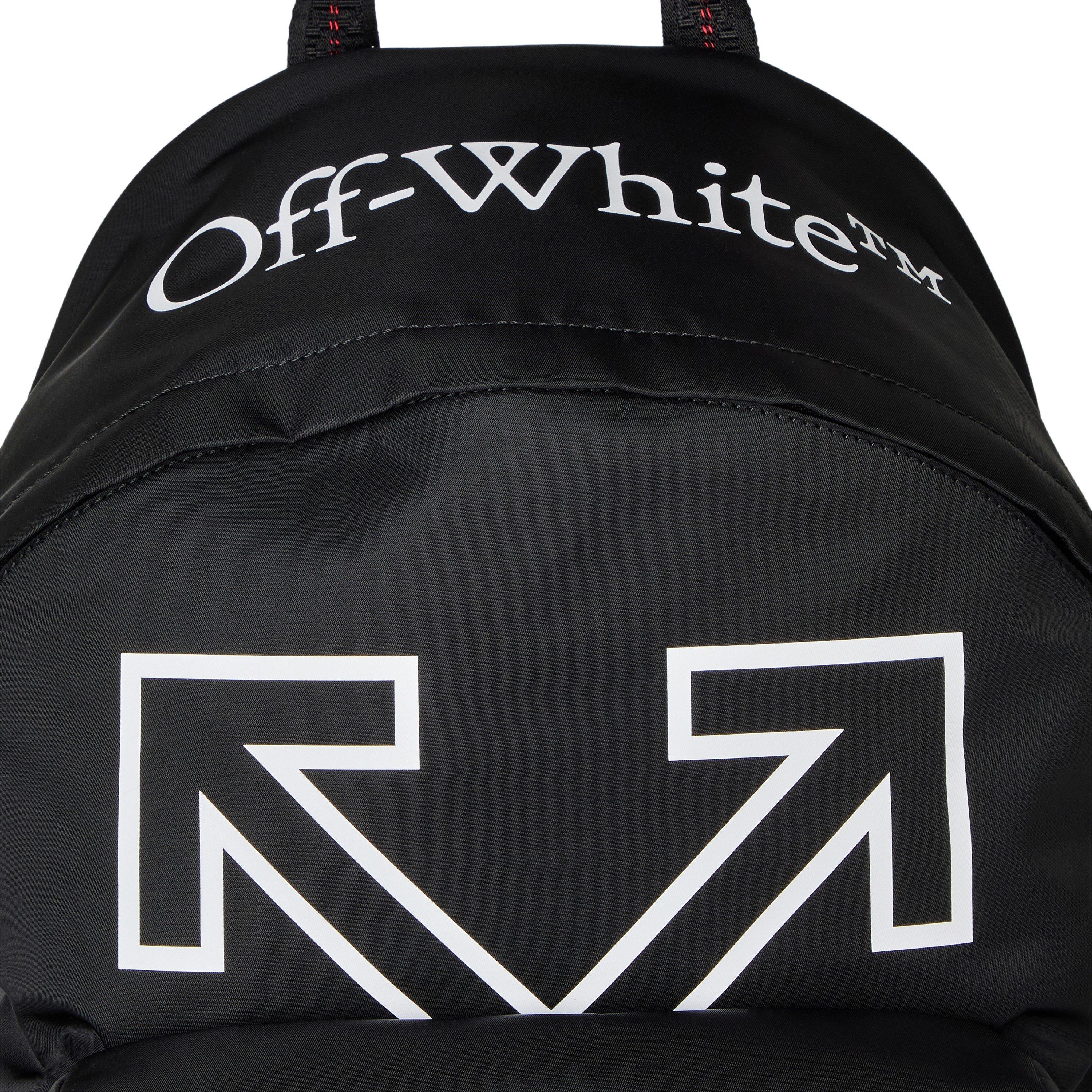 Black - Off White - Men's Heritage Backpack - 4