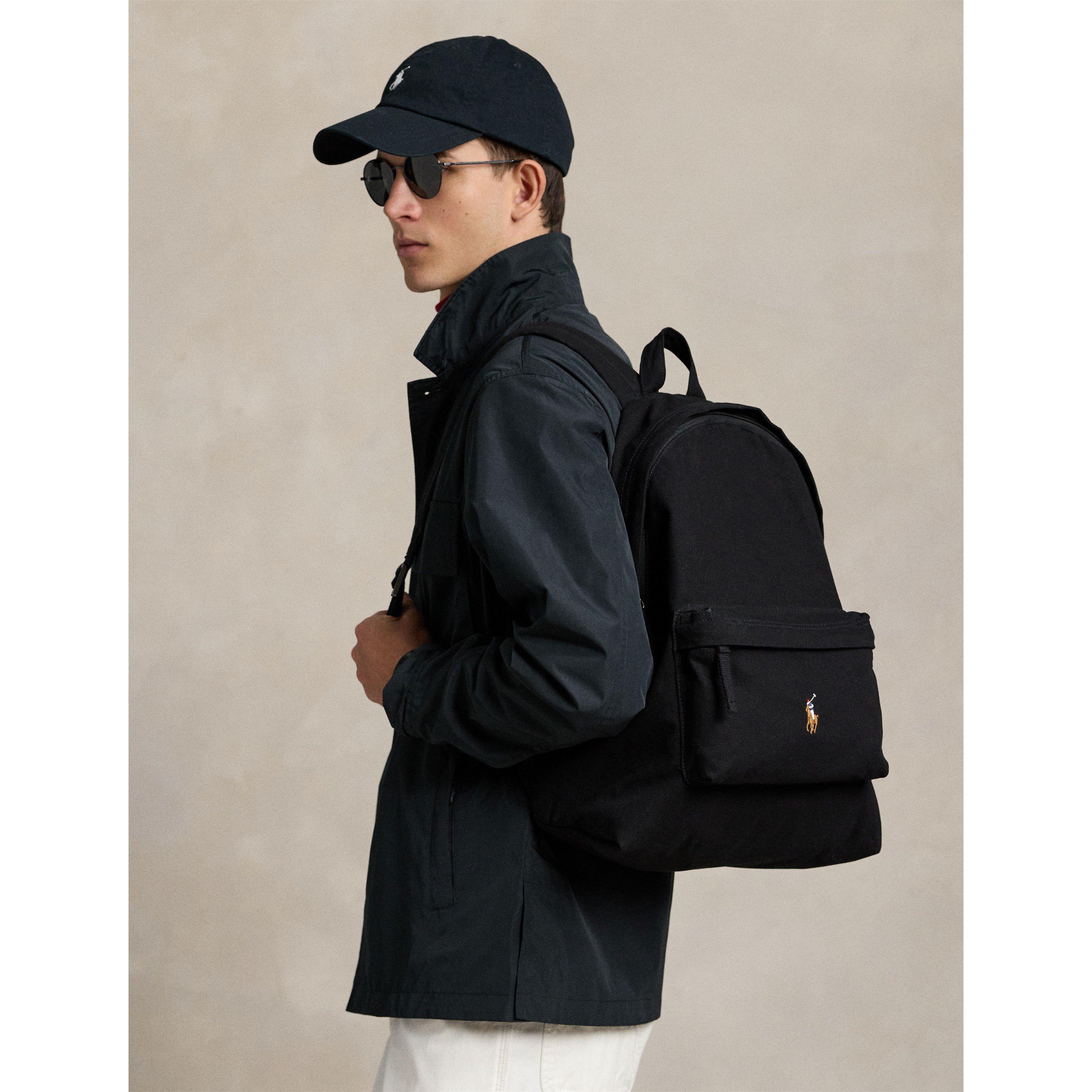 Polo Black - Polo Ralph Lauren - Canvas Colour Backpack - 3