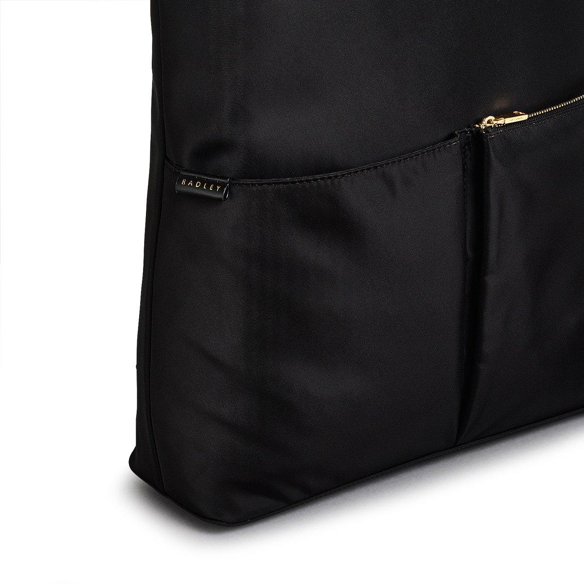 Black - Radley - Adults Zip-Top Backpack - 4