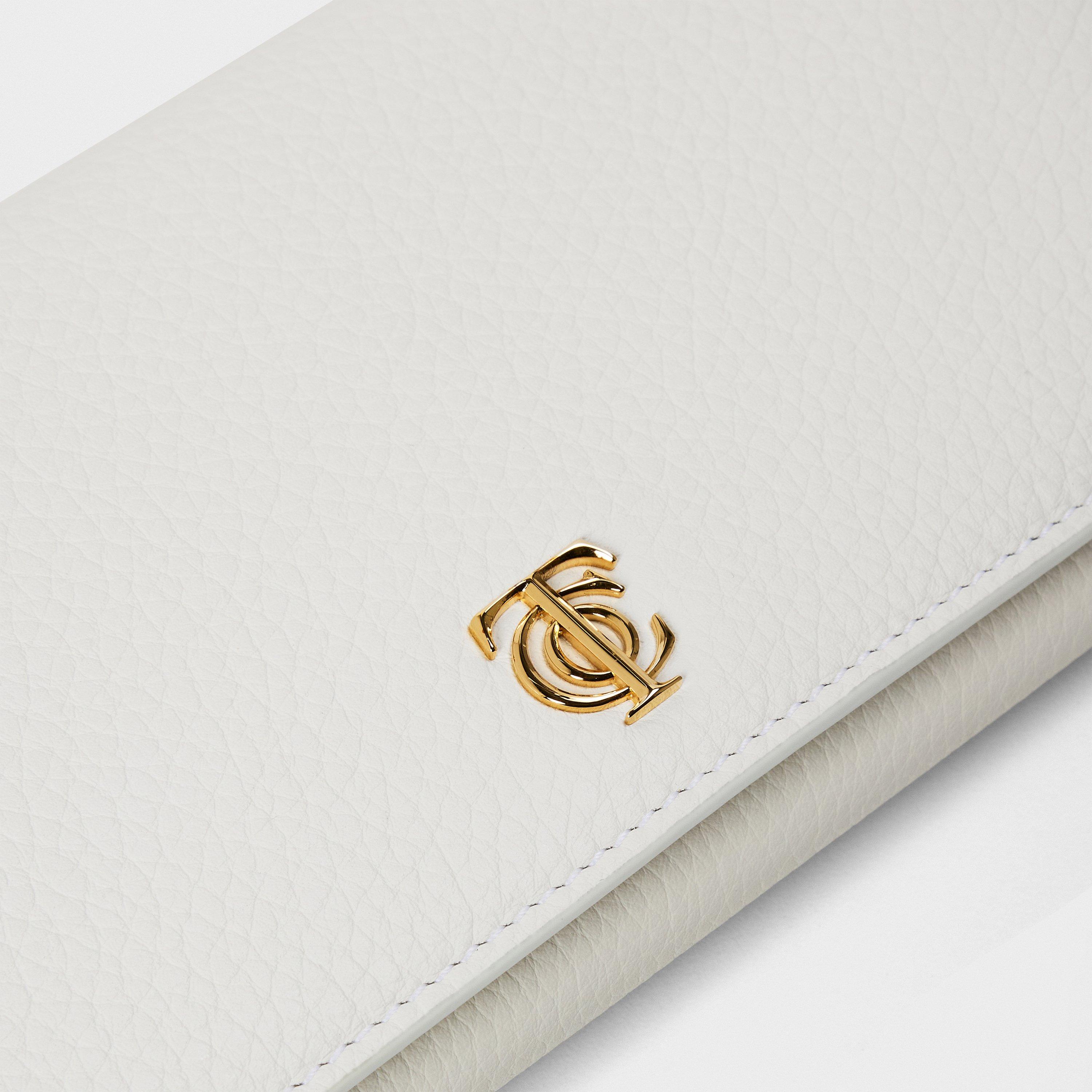 White - Tiffany - Trench Coat with Conti Flap Coin Purse - 3