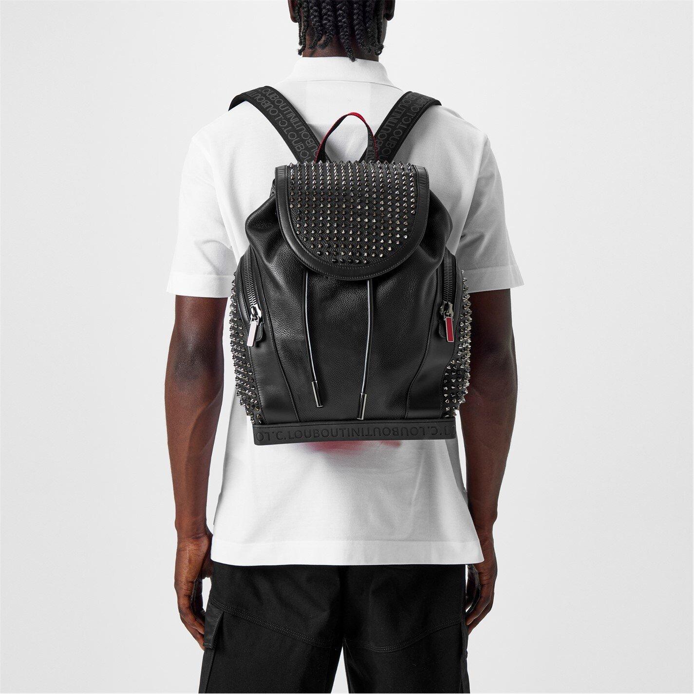 Black/Black - Christian Louboutin - Explorafunk Backpack - 2