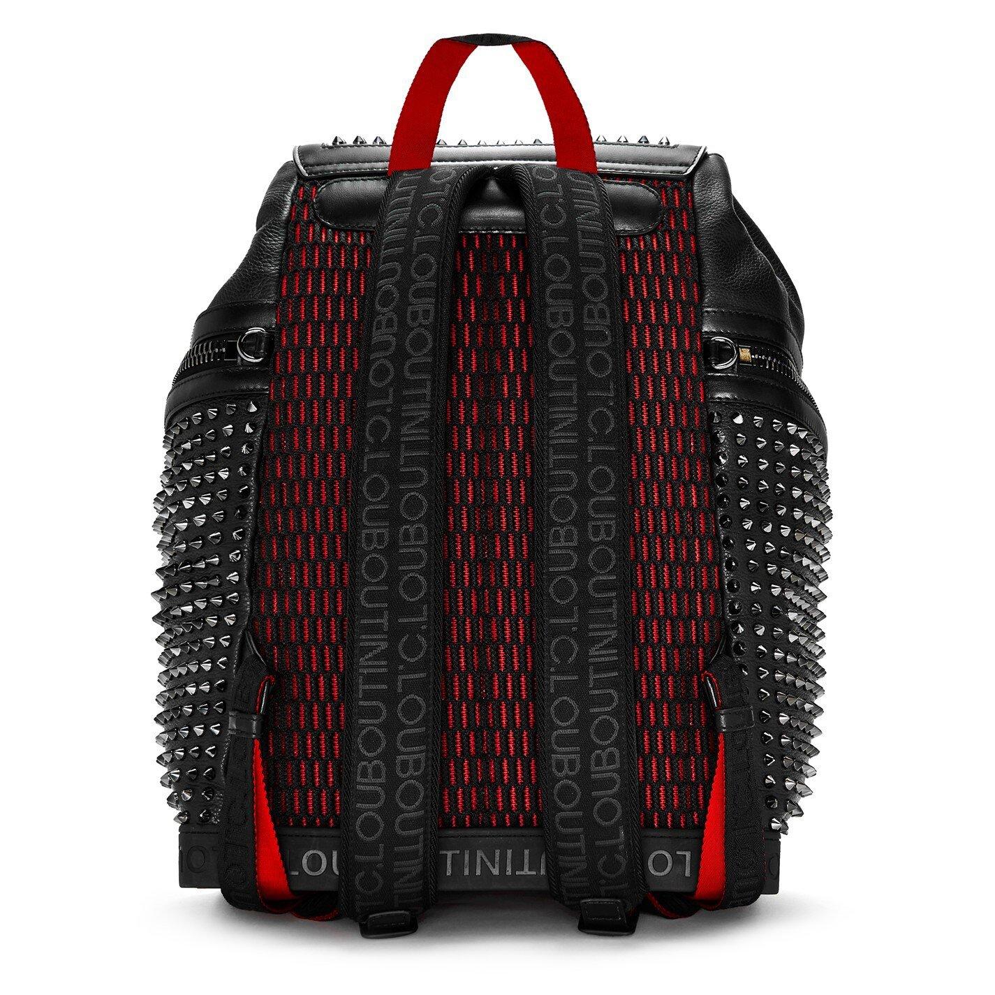 Black/Black - Christian Louboutin - Explorafunk Backpack - 4