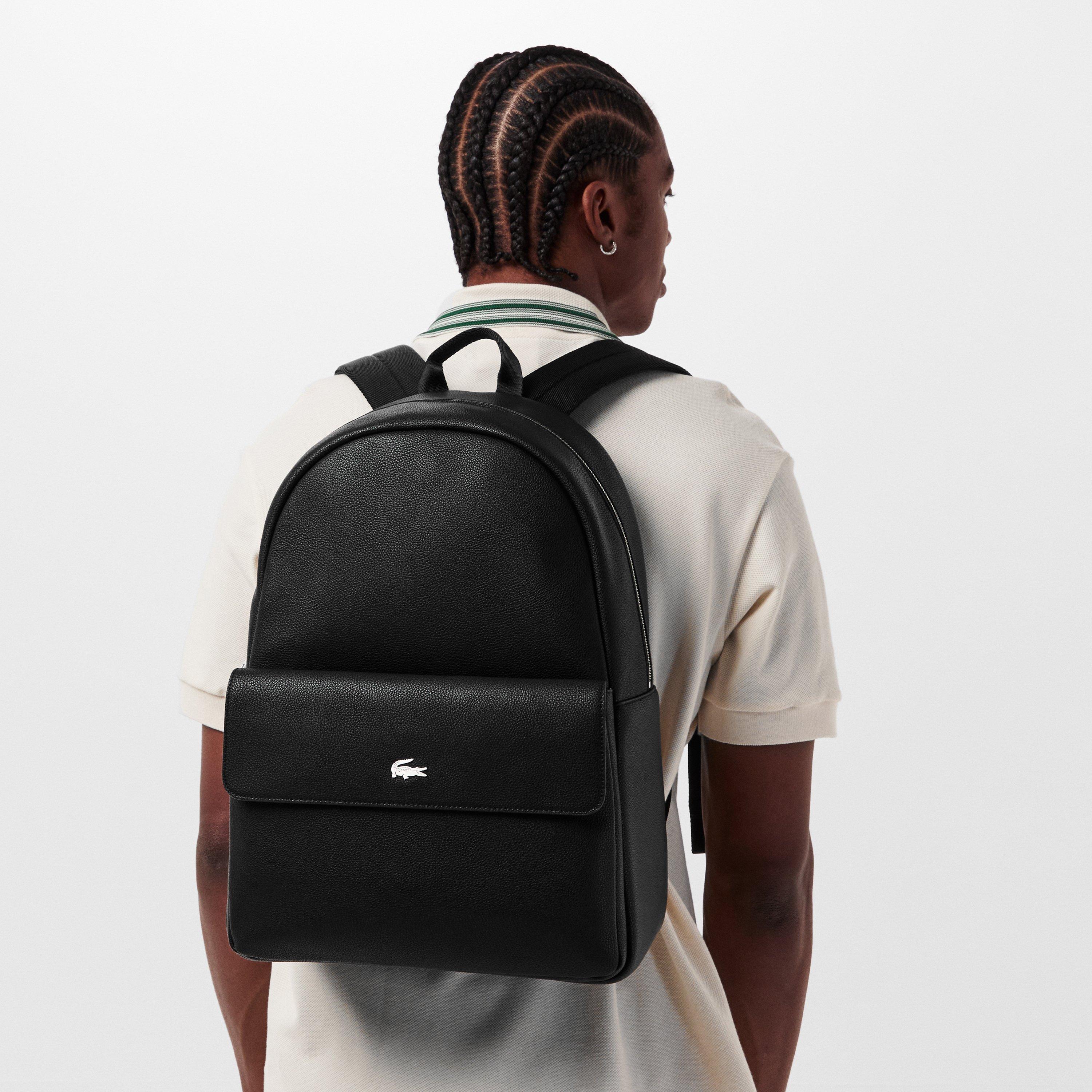 Black 000 - Lacoste - Men's Backpack - 3