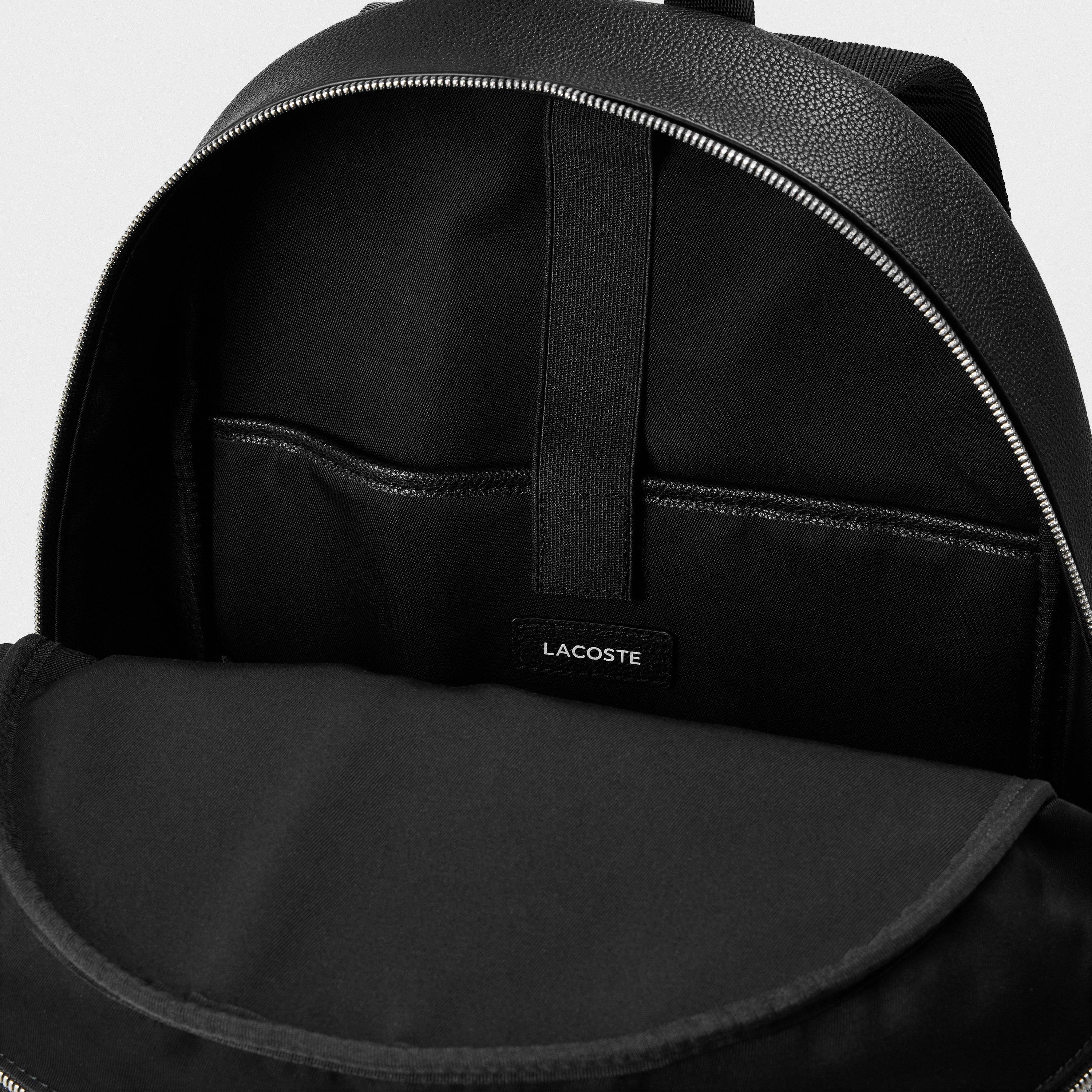 Black 000 - Lacoste - Men's Backpack - 5