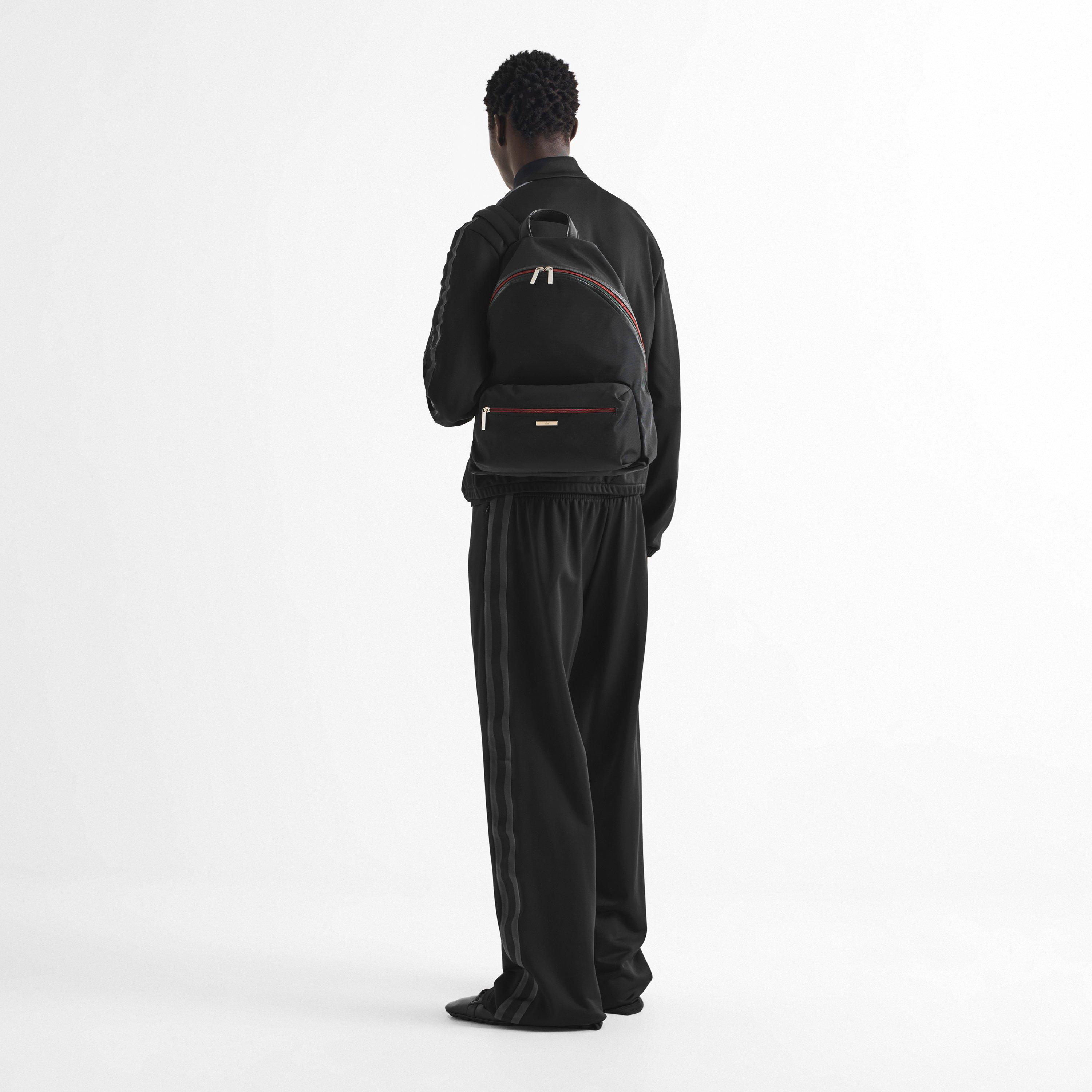 Black - Gucci - Men's Tag Backpack - 4