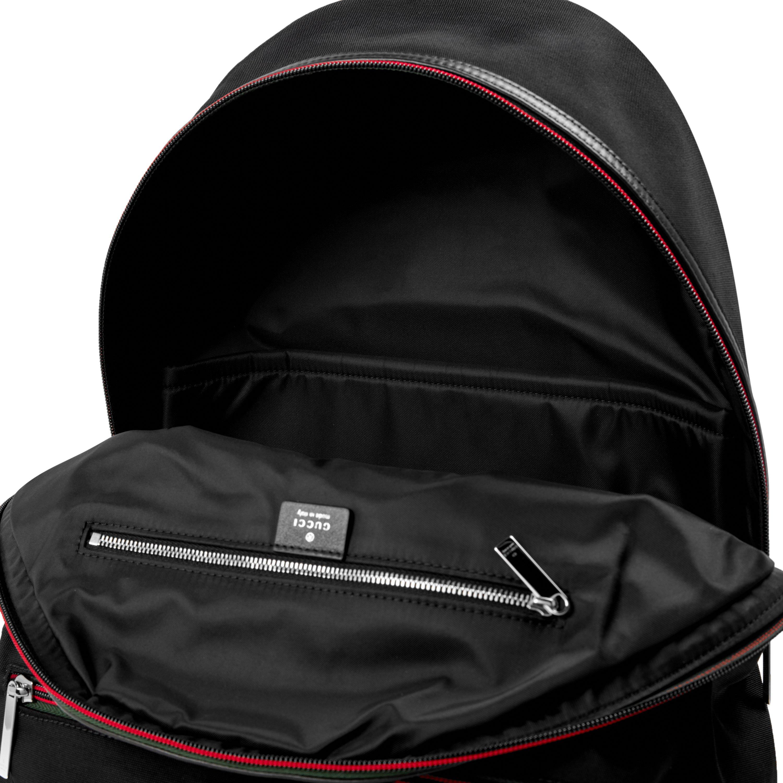 Black - Gucci - Gucci Tag Backpack Sn64 - 4