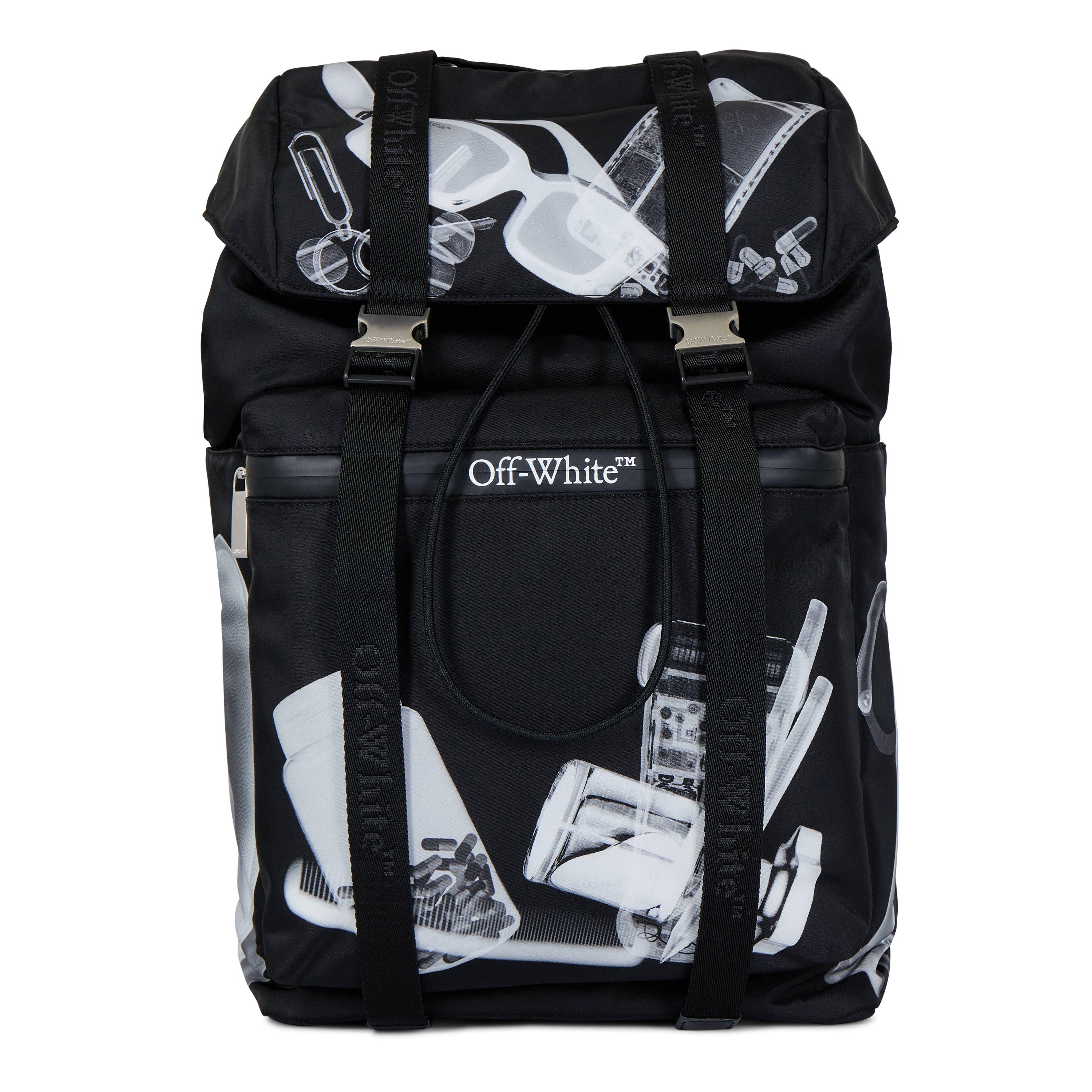 Sacoche Backpack Off White Sac A Dos Spray Arrow Backpack In BLACK
