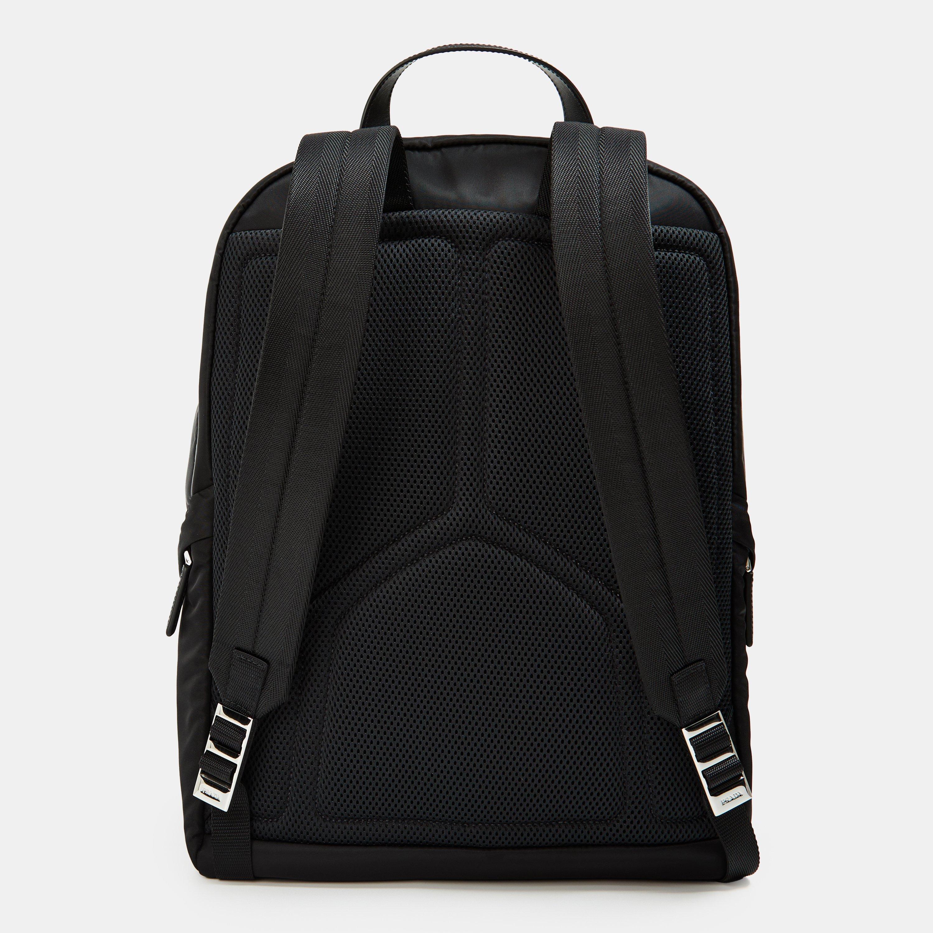Black - Prada - Saffiano Leather Backpack - 2
