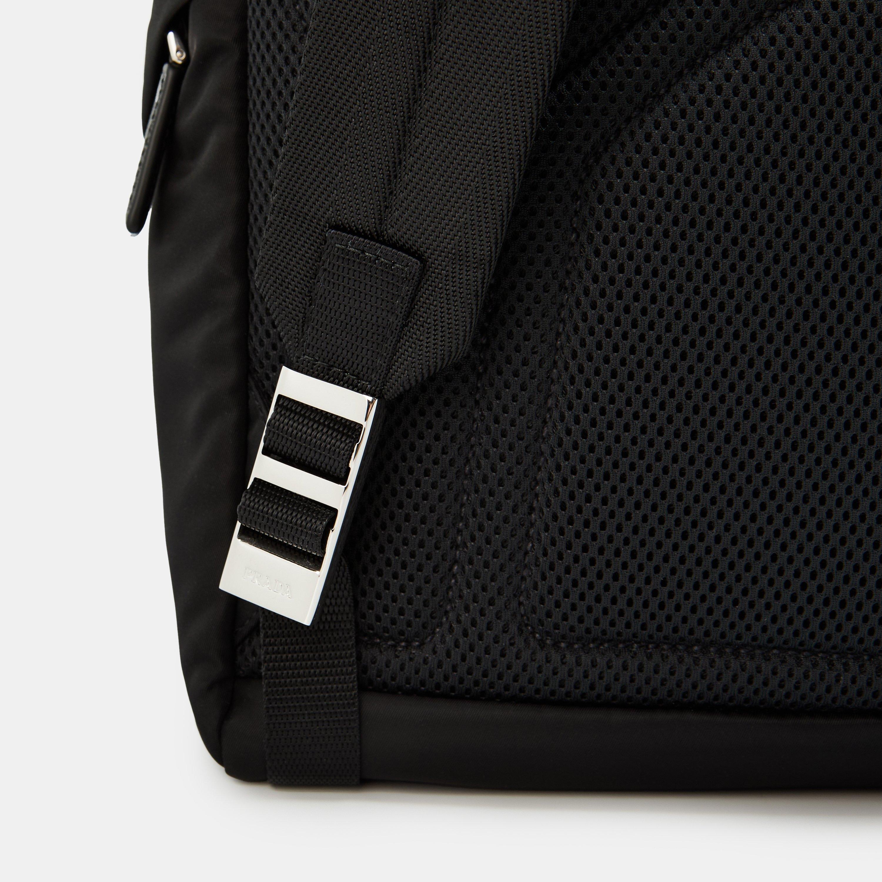 Black - Prada - Saffiano Leather Backpack - 4