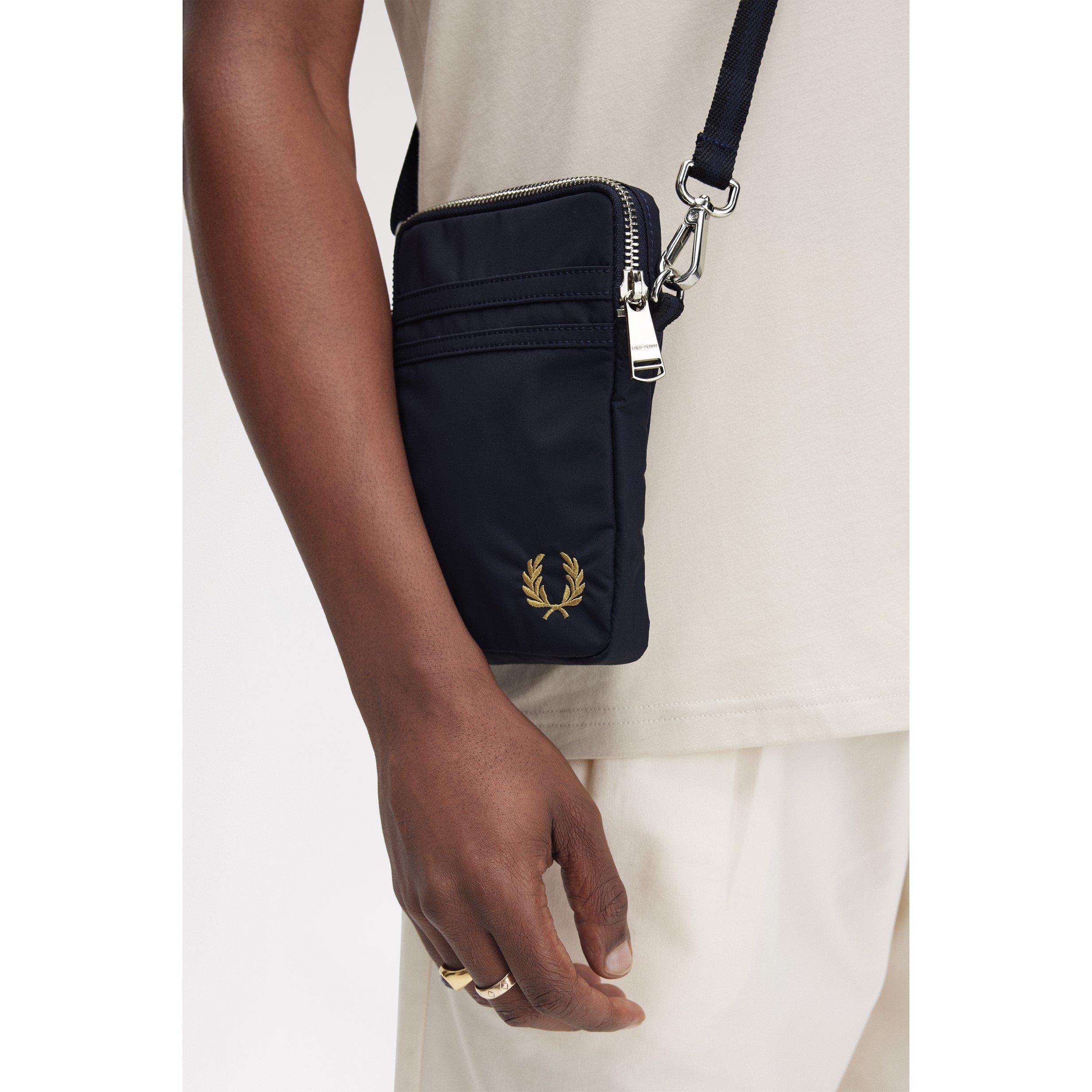 Fred Perry Men's Cross Body Bag - Navy 248