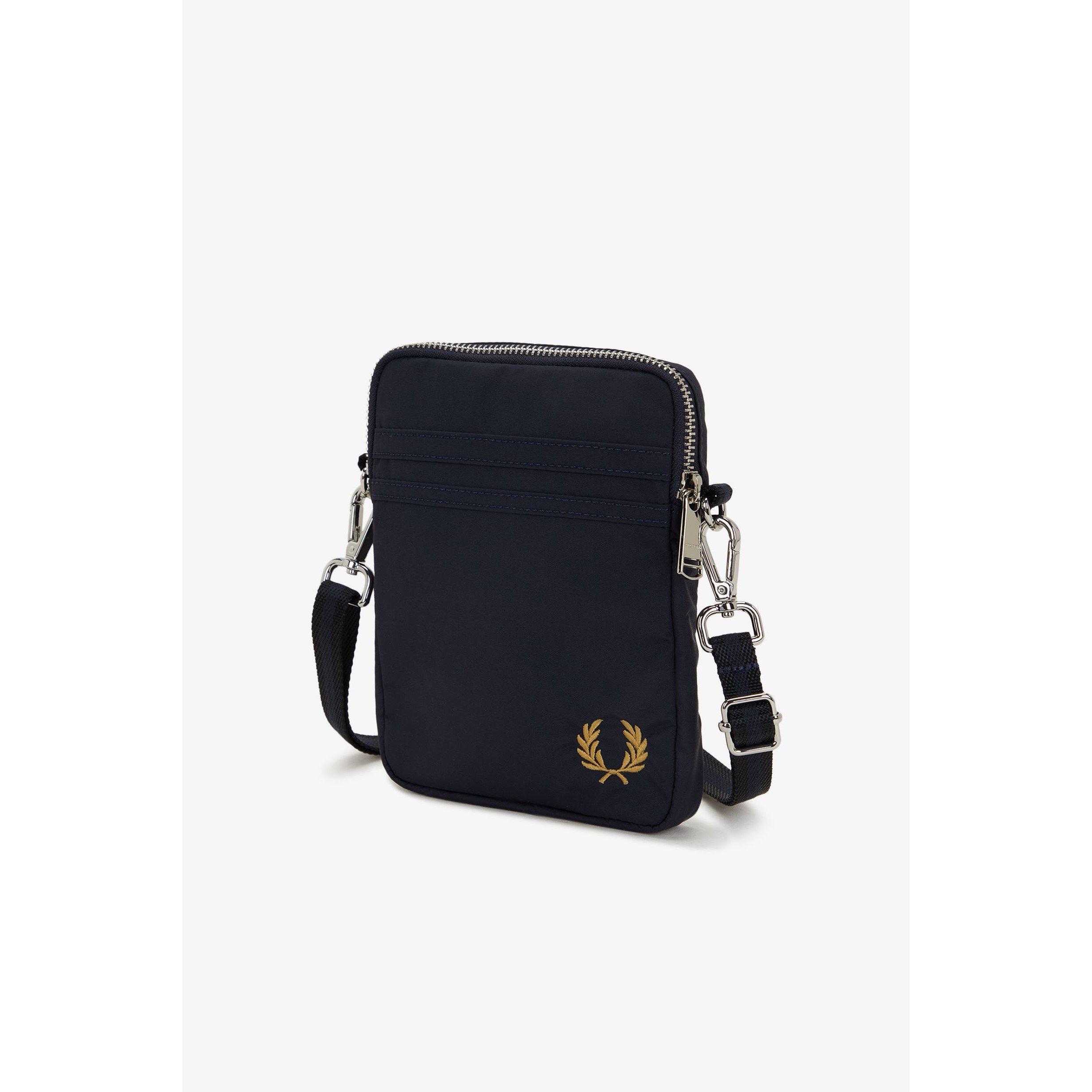 Navy 248 - Fred Perry - Men's Nylon Cross Body Bag - 3