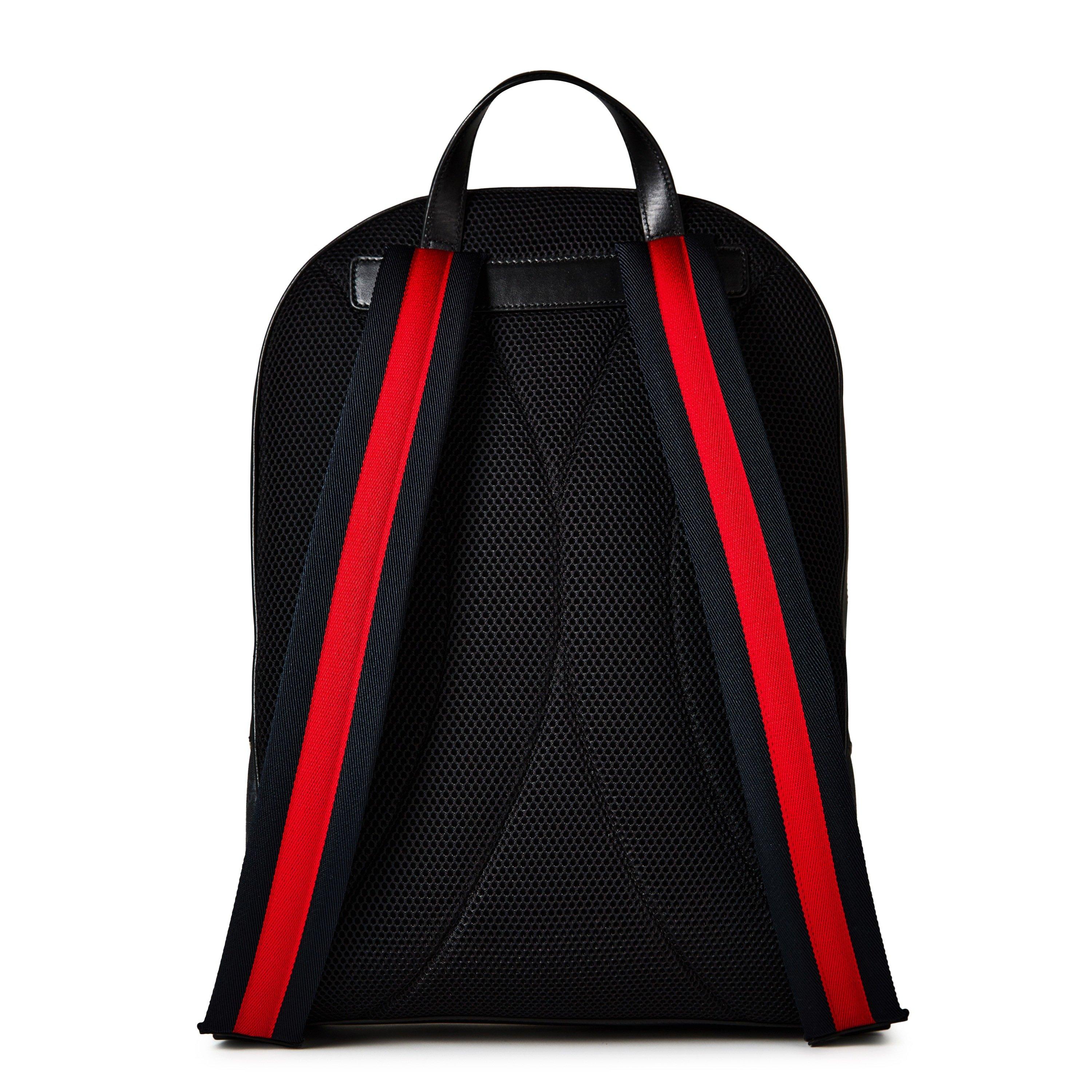 GG Black - Gucci - Men's GG Supreme Canvas Backpack - 9