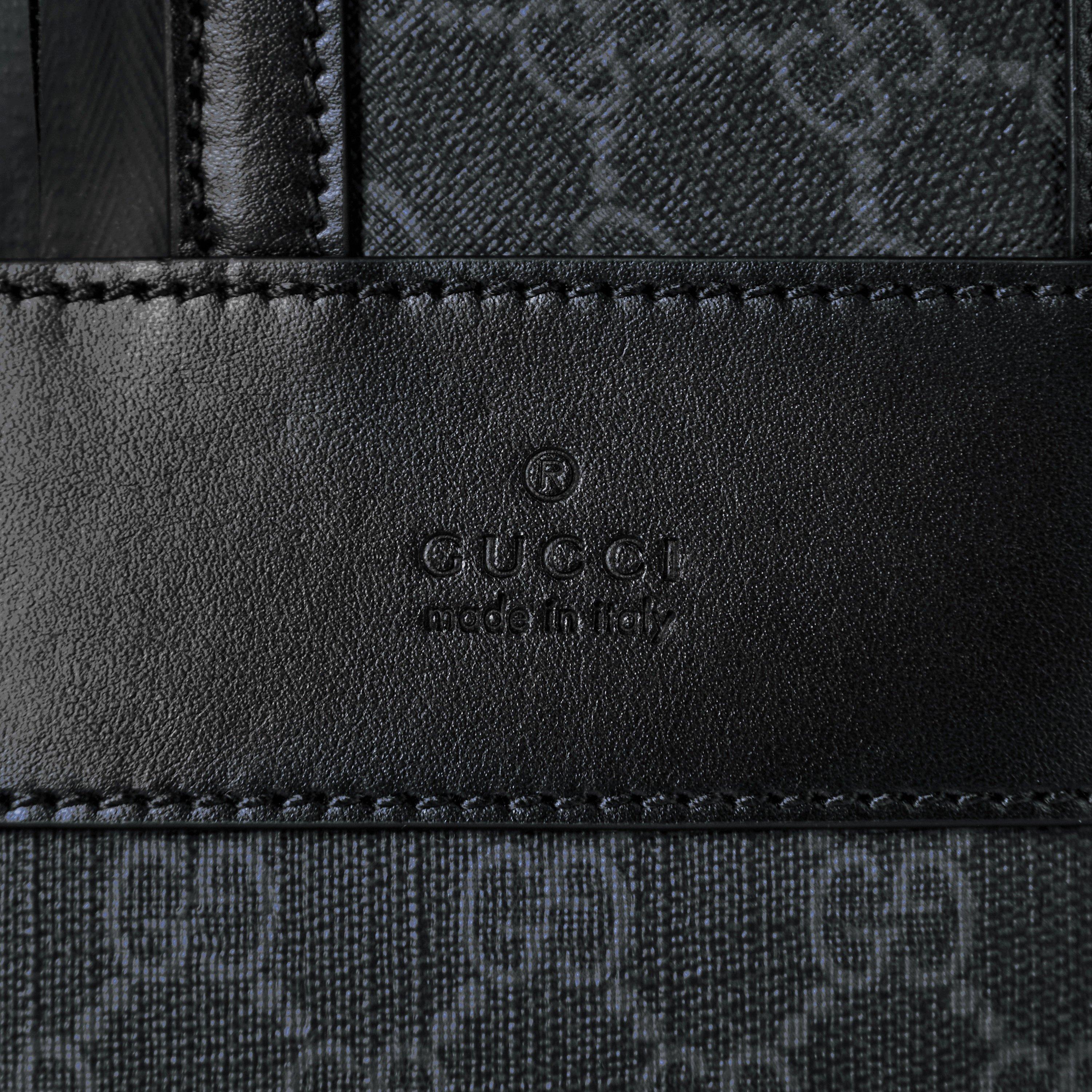 GG Black - Gucci - Men's GG Supreme Canvas Backpack - 4