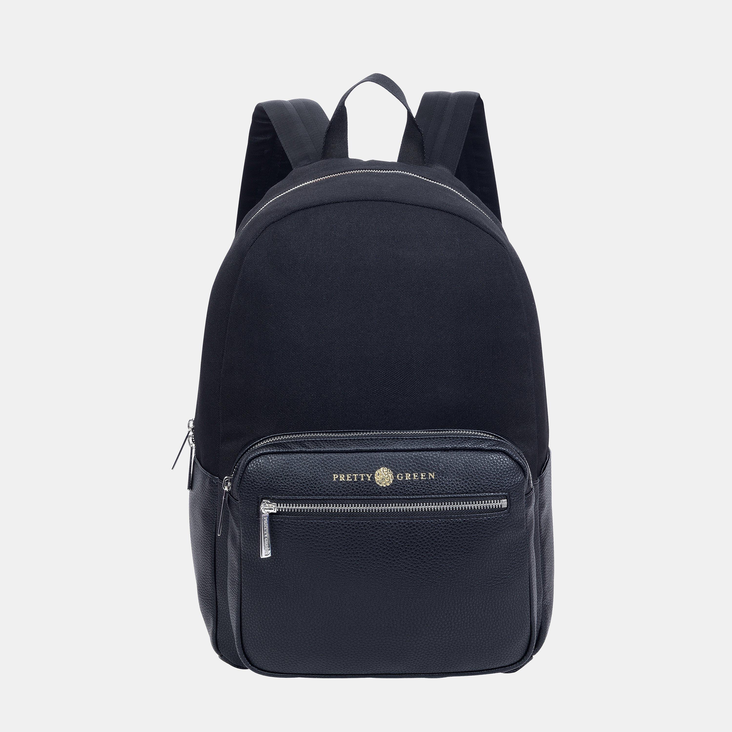 Black - Pretty Green - Essentials Backpack Mens - 2