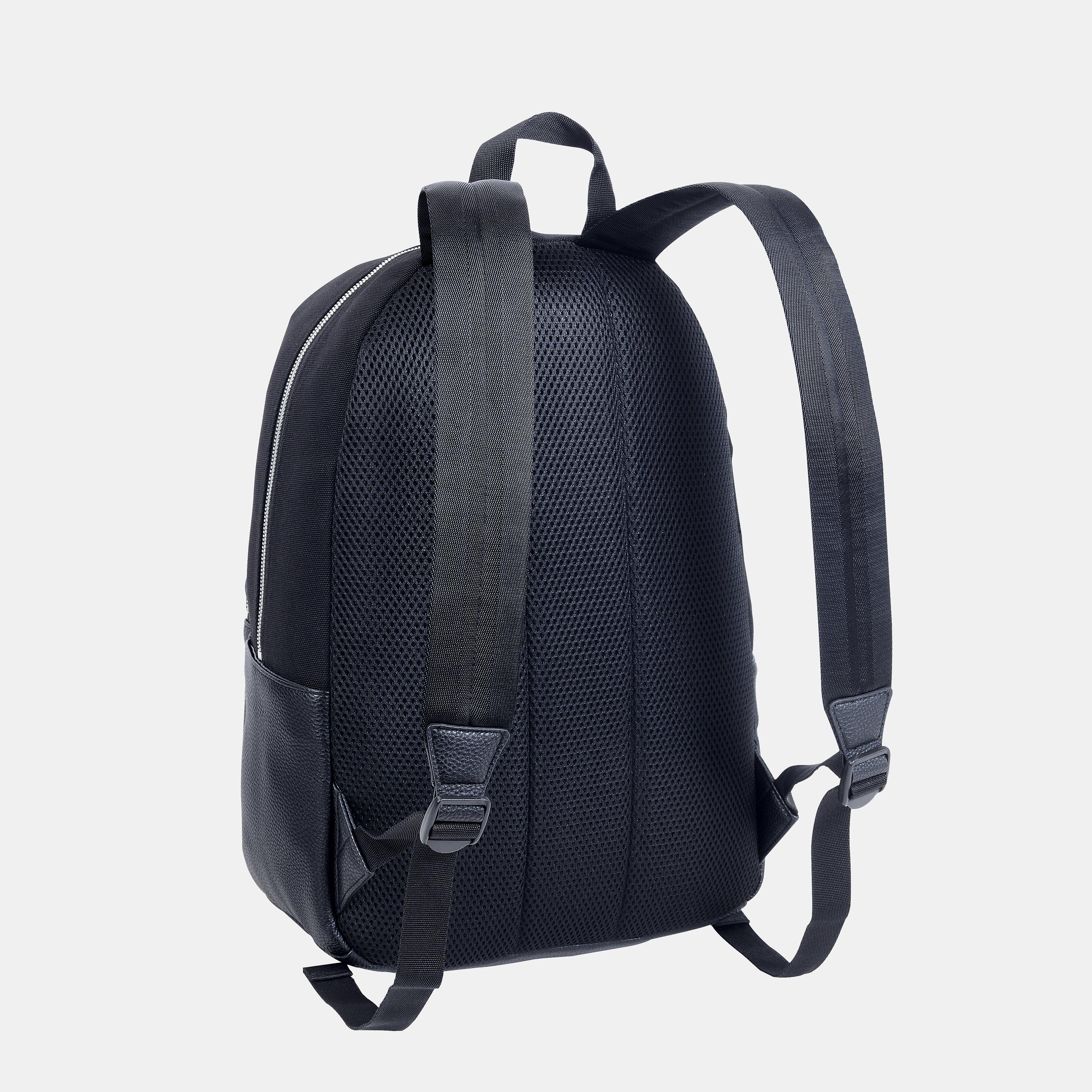 Black - Pretty Green - Essentials Backpack Mens - 3