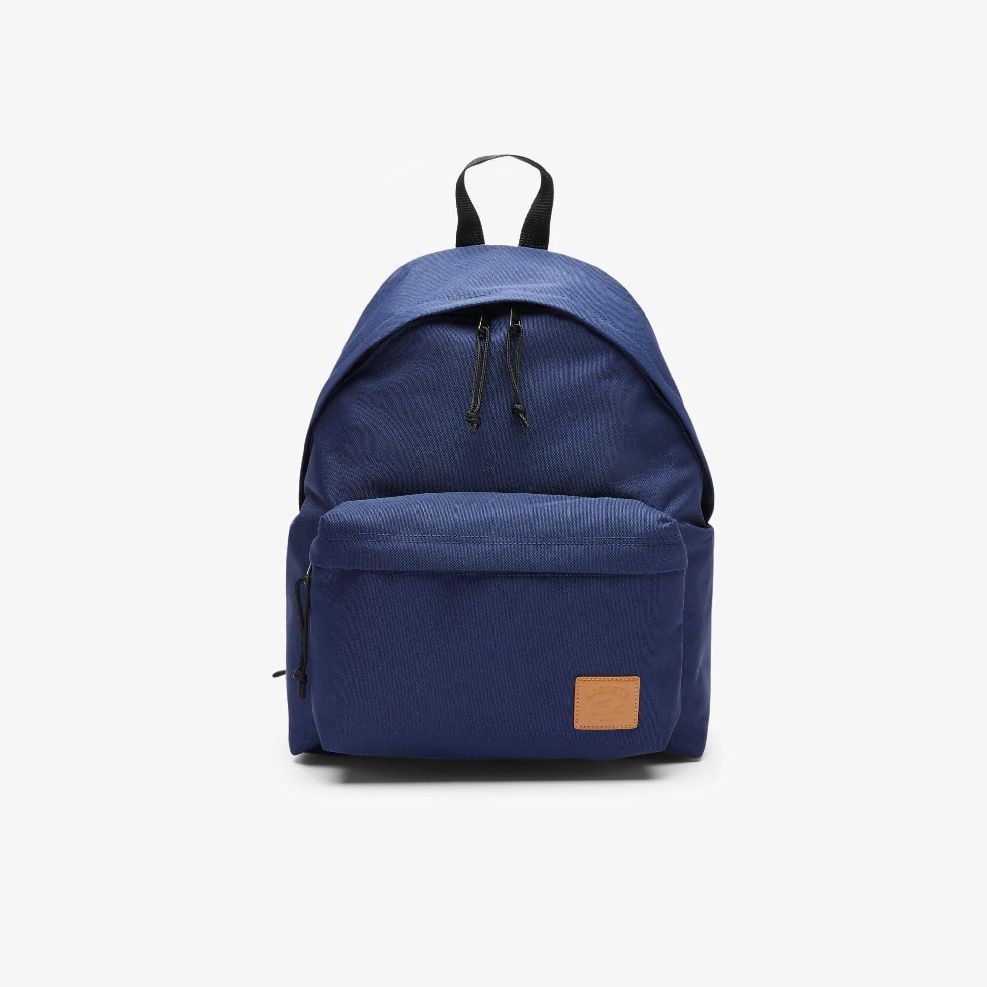 Navy 021 - Lacoste - Men's Designer Backpack - 1