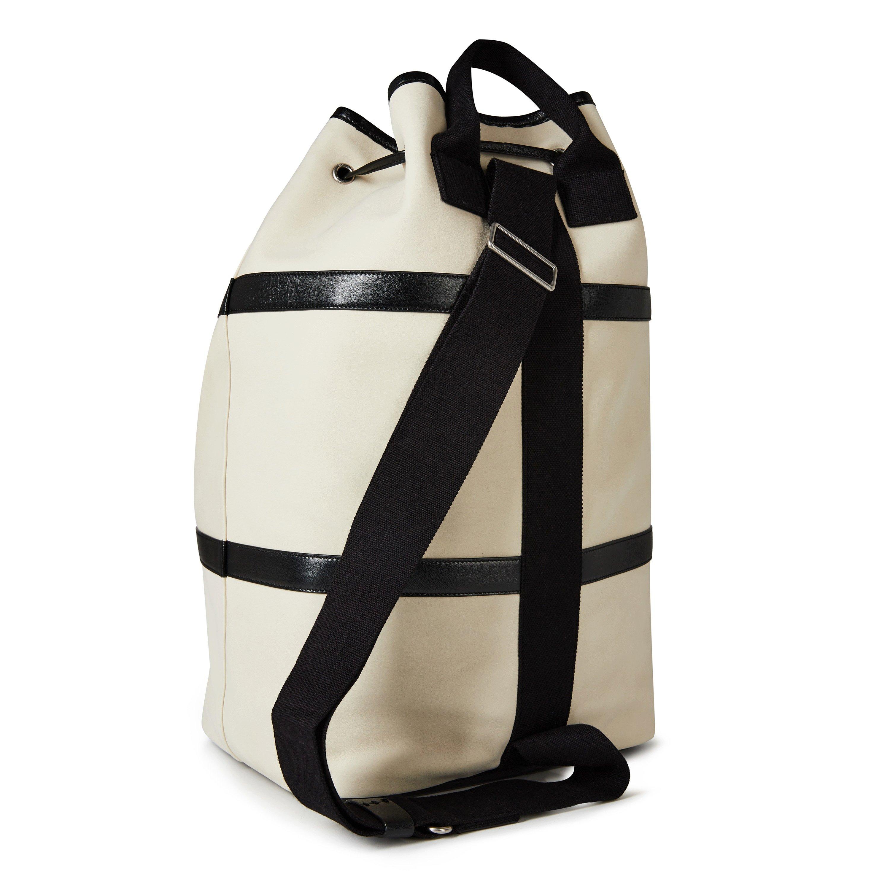 Cream/Black - Saint Laurent - Rive Gauche Sling Bag - 3