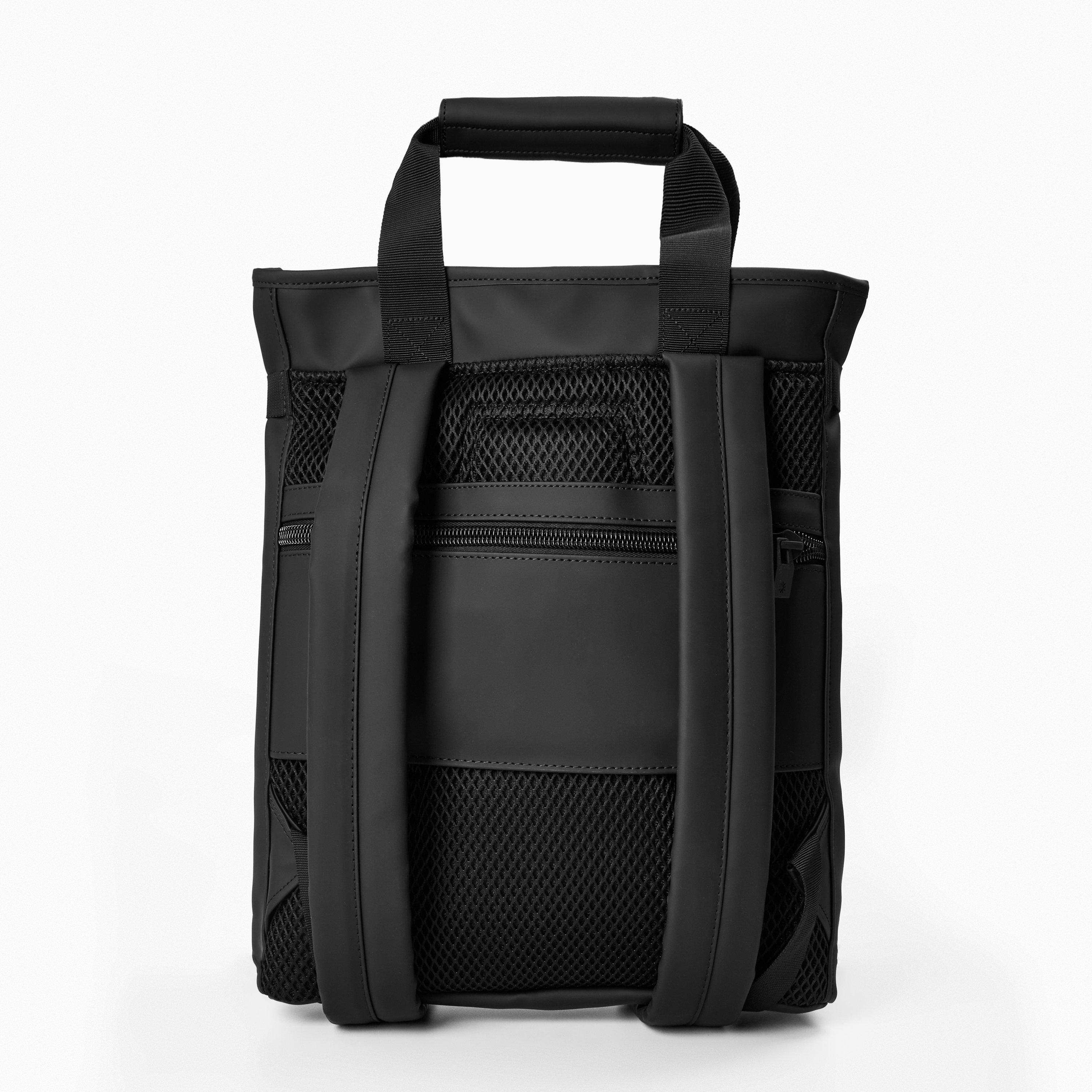 Black 01 - Rains - Rains Texel Backpack - 2