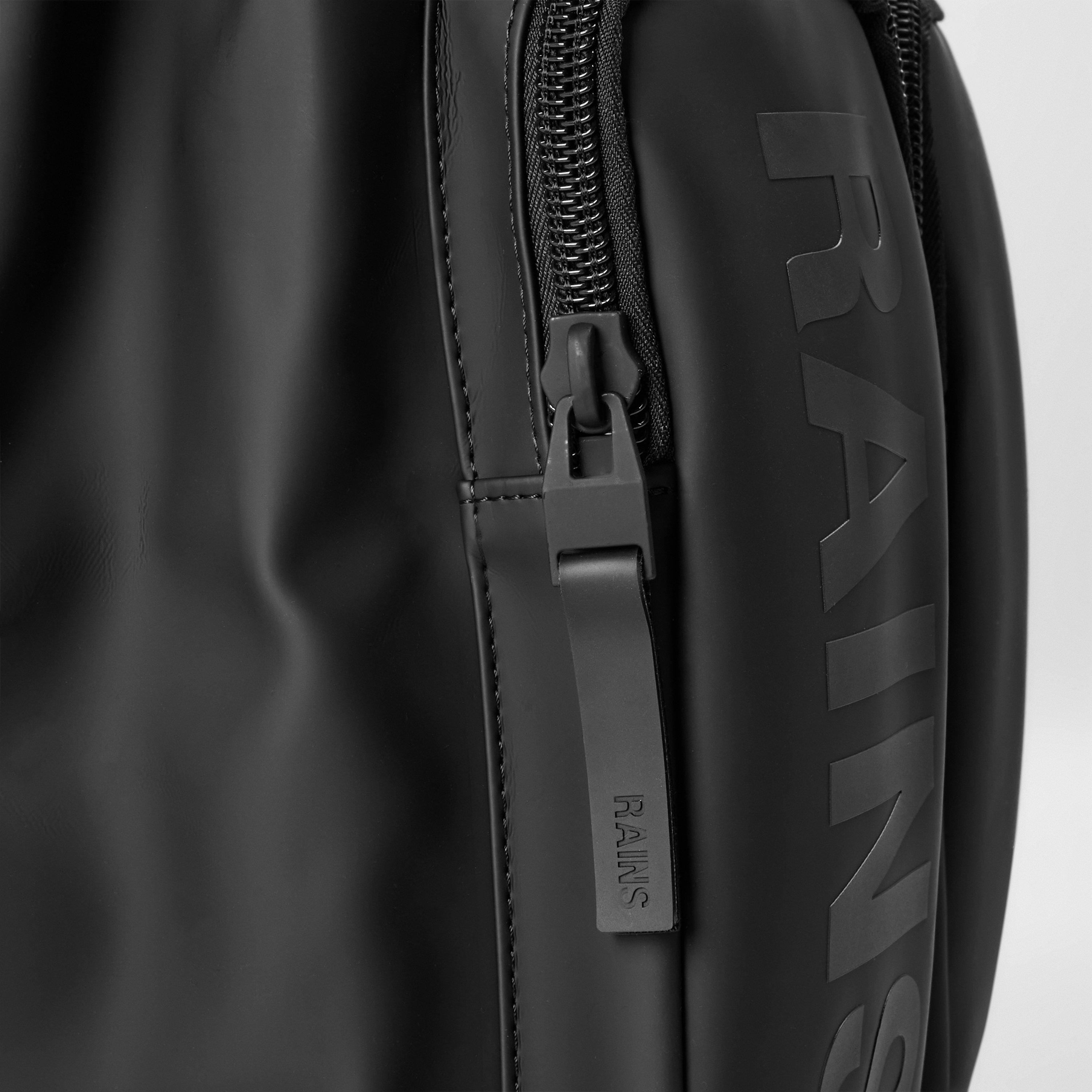 Black 01 - Rains - Rains Texel Backpack - 5