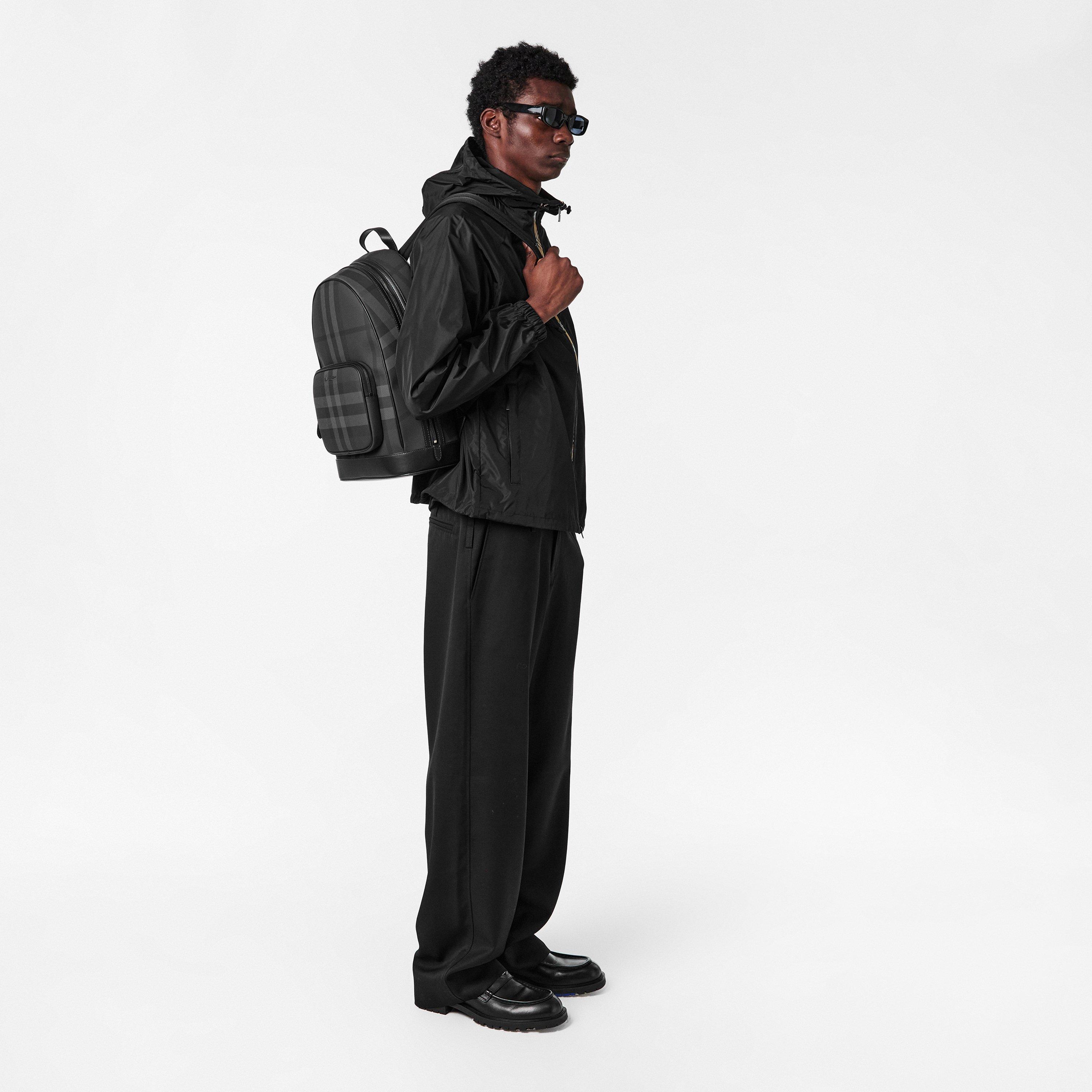 Charcoal - Burberry - Men's Burb Rocco Backpack - 6