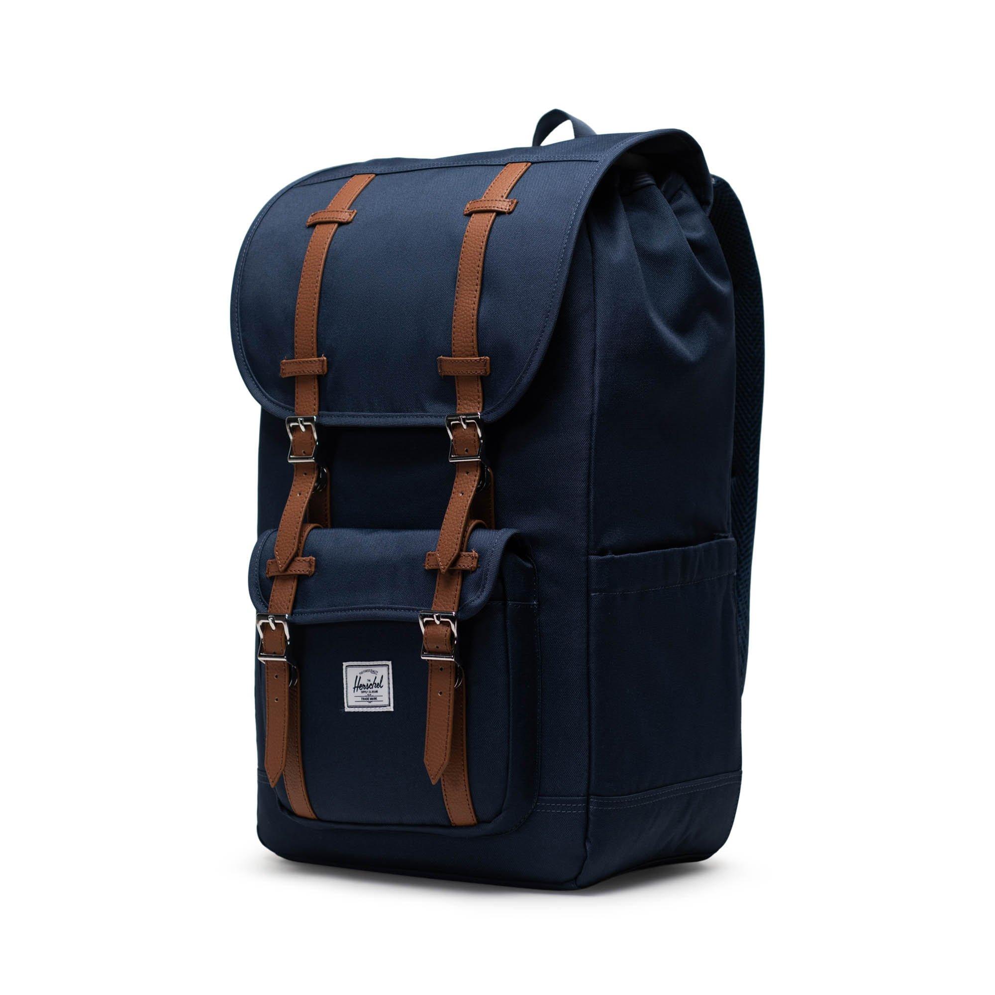 Navy/Tan - Herschel Supply Co - Little America Backpack 30L - 3
