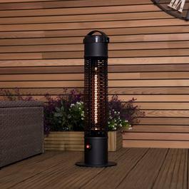 Charles Bentley 1200W Electric Outdoor Tower Heater