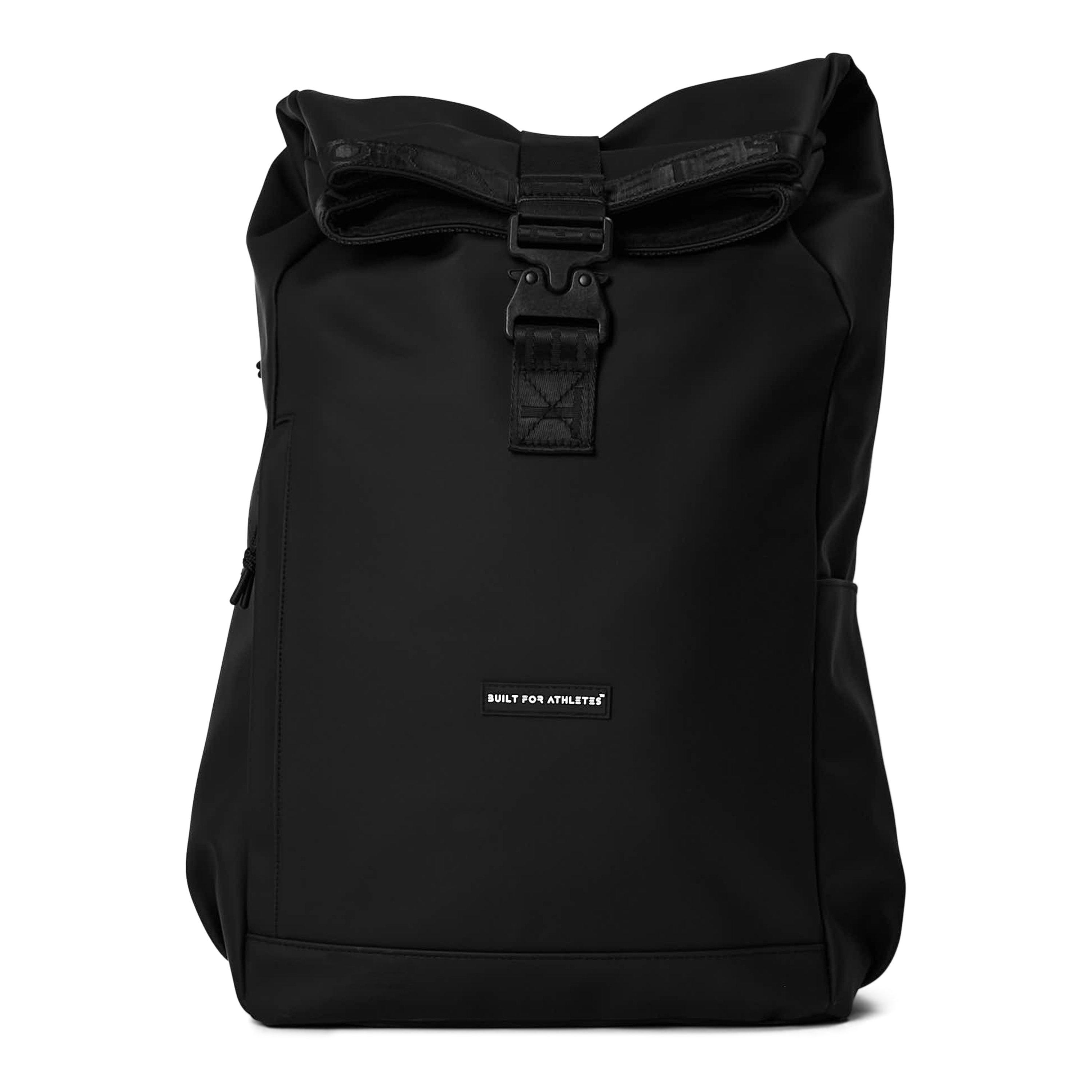 Black - Built for Athletes - Roll Top 22L Backpack