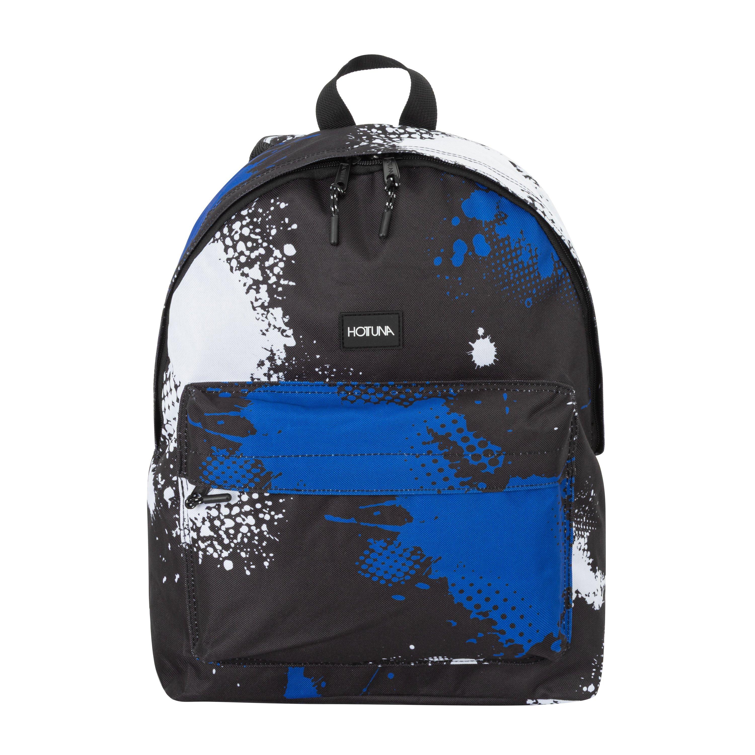 Blue splatter