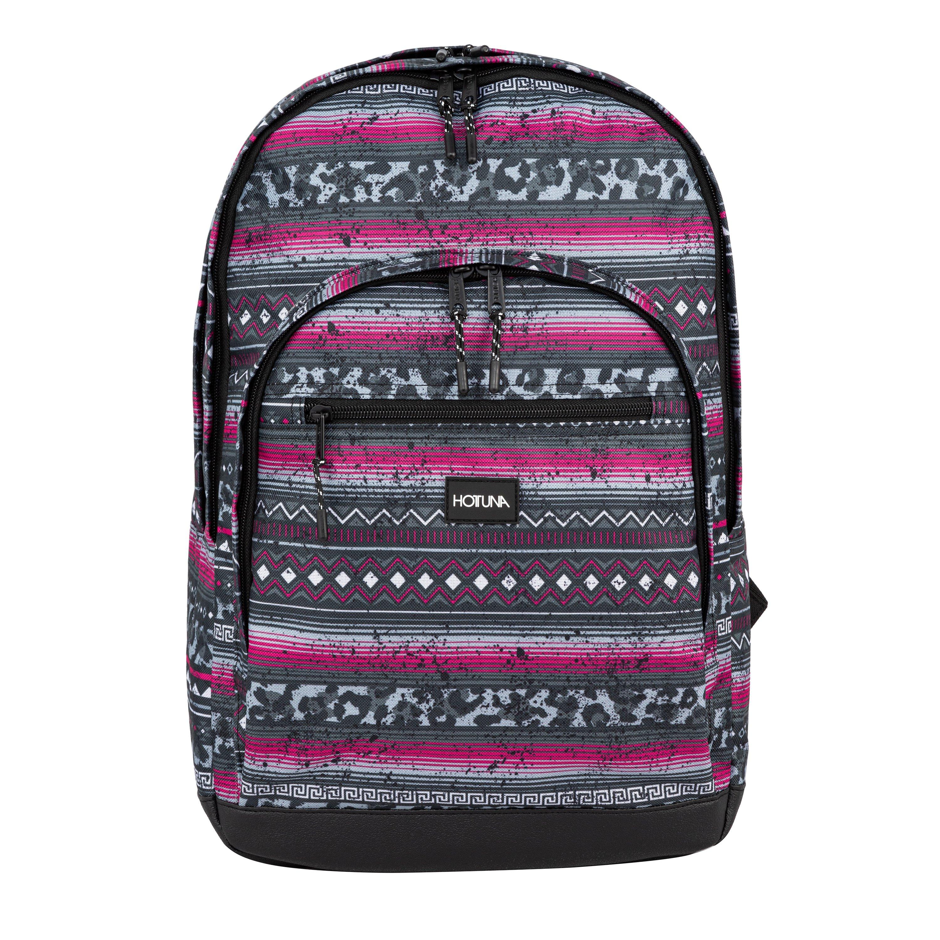 Pink Tribal - Hot Tuna - Print Backpack - 1