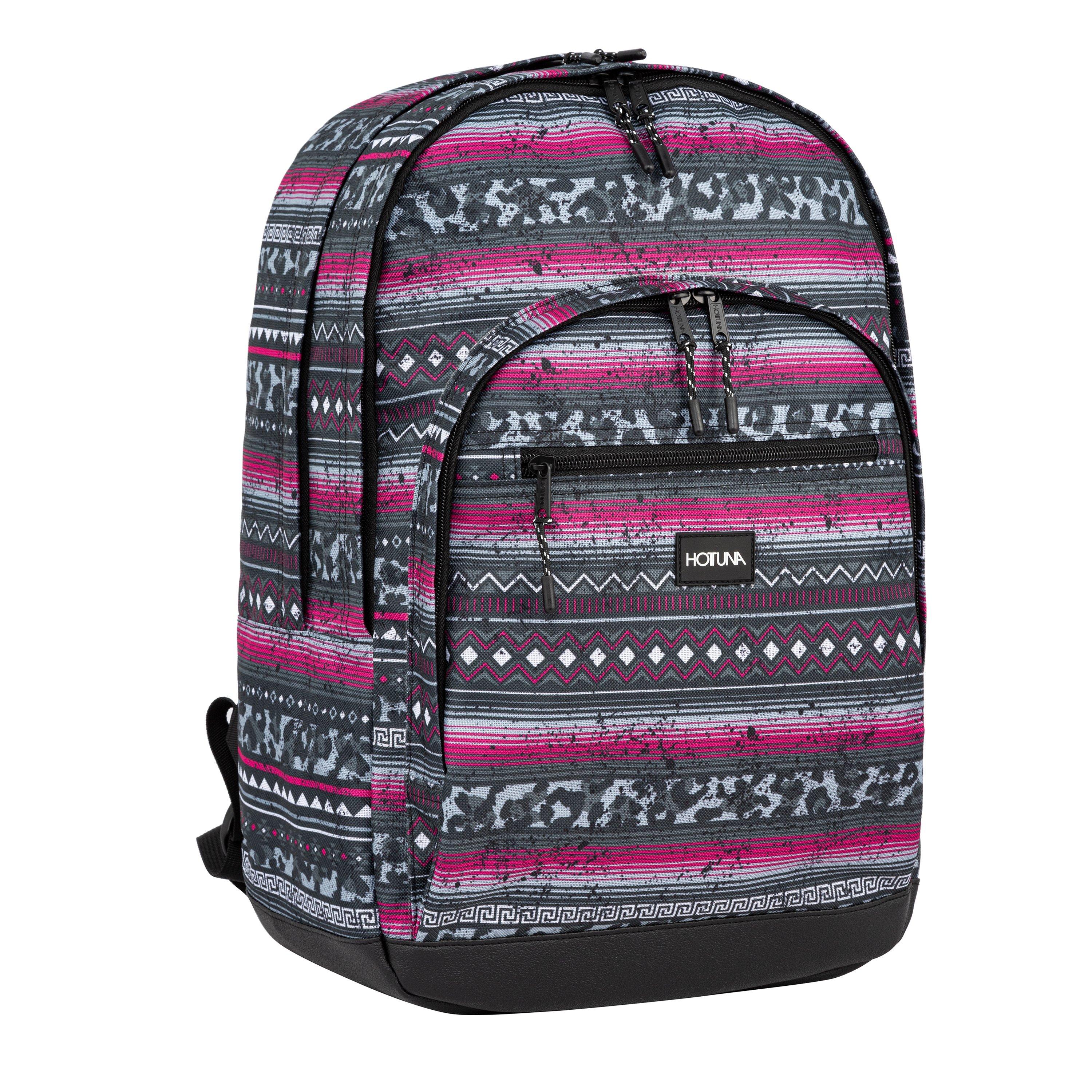 Pink Tribal - Hot Tuna - Print Backpack - 3