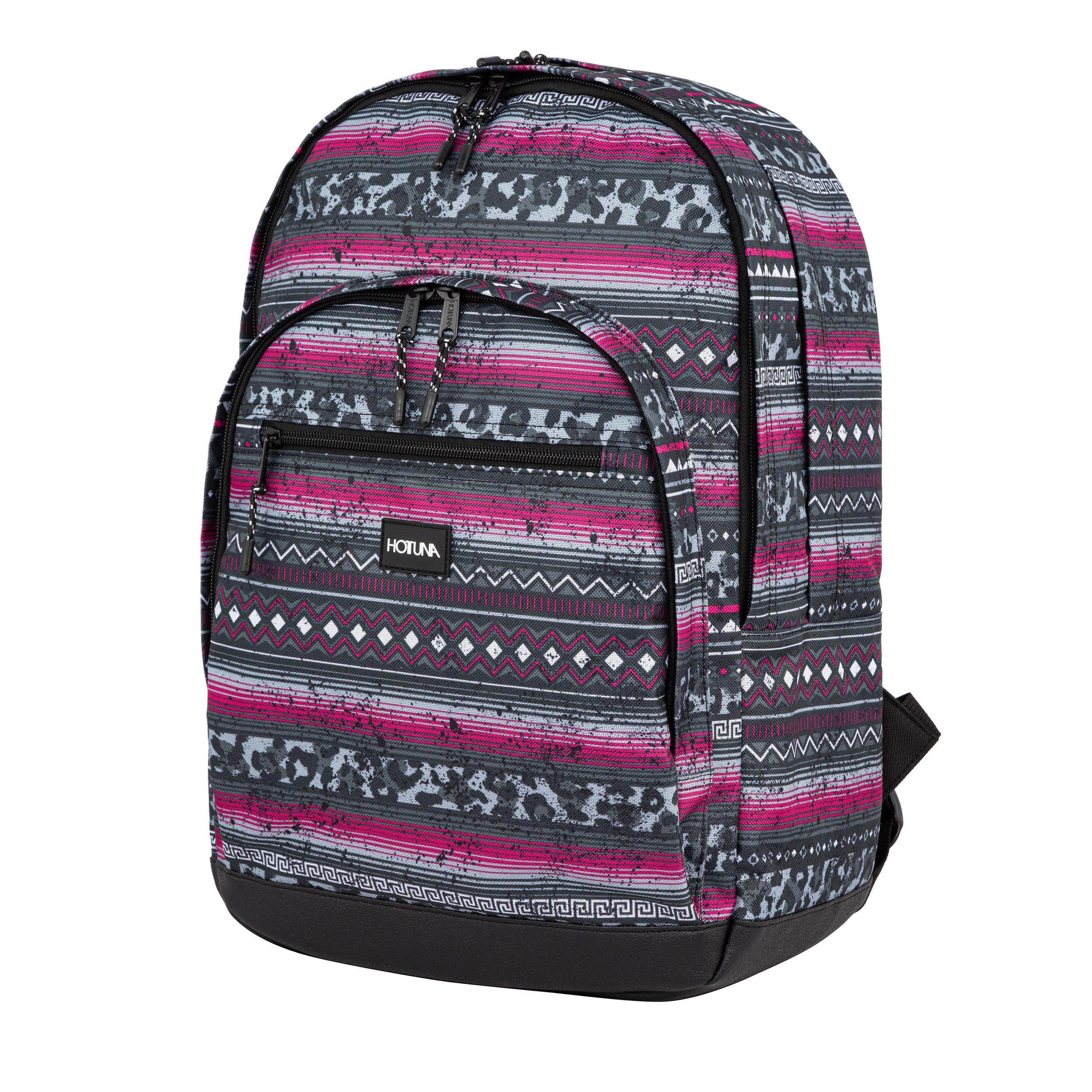 Pink Tribal - Hot Tuna - Print Backpack - 4