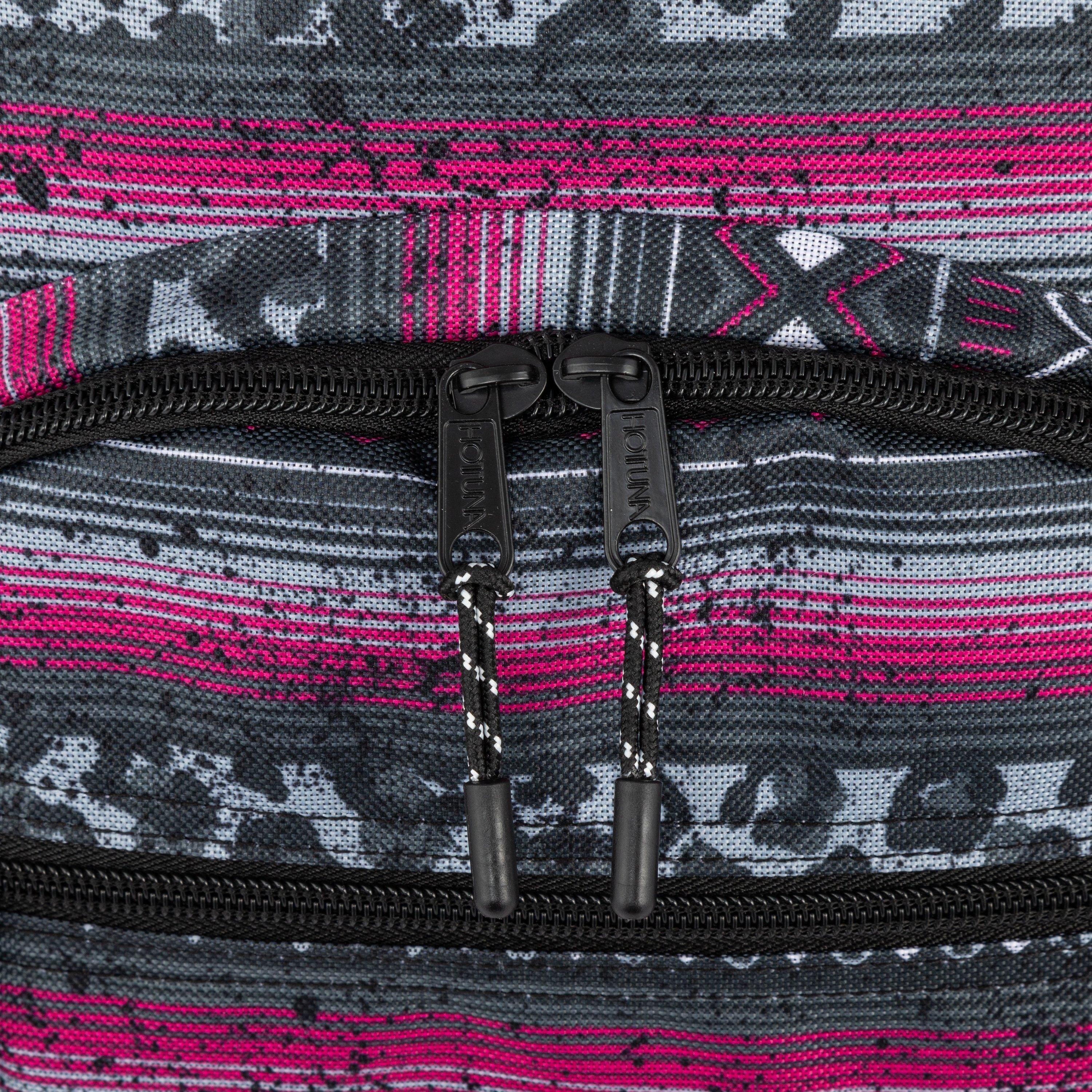 Pink Tribal - Hot Tuna - Print Backpack - 7