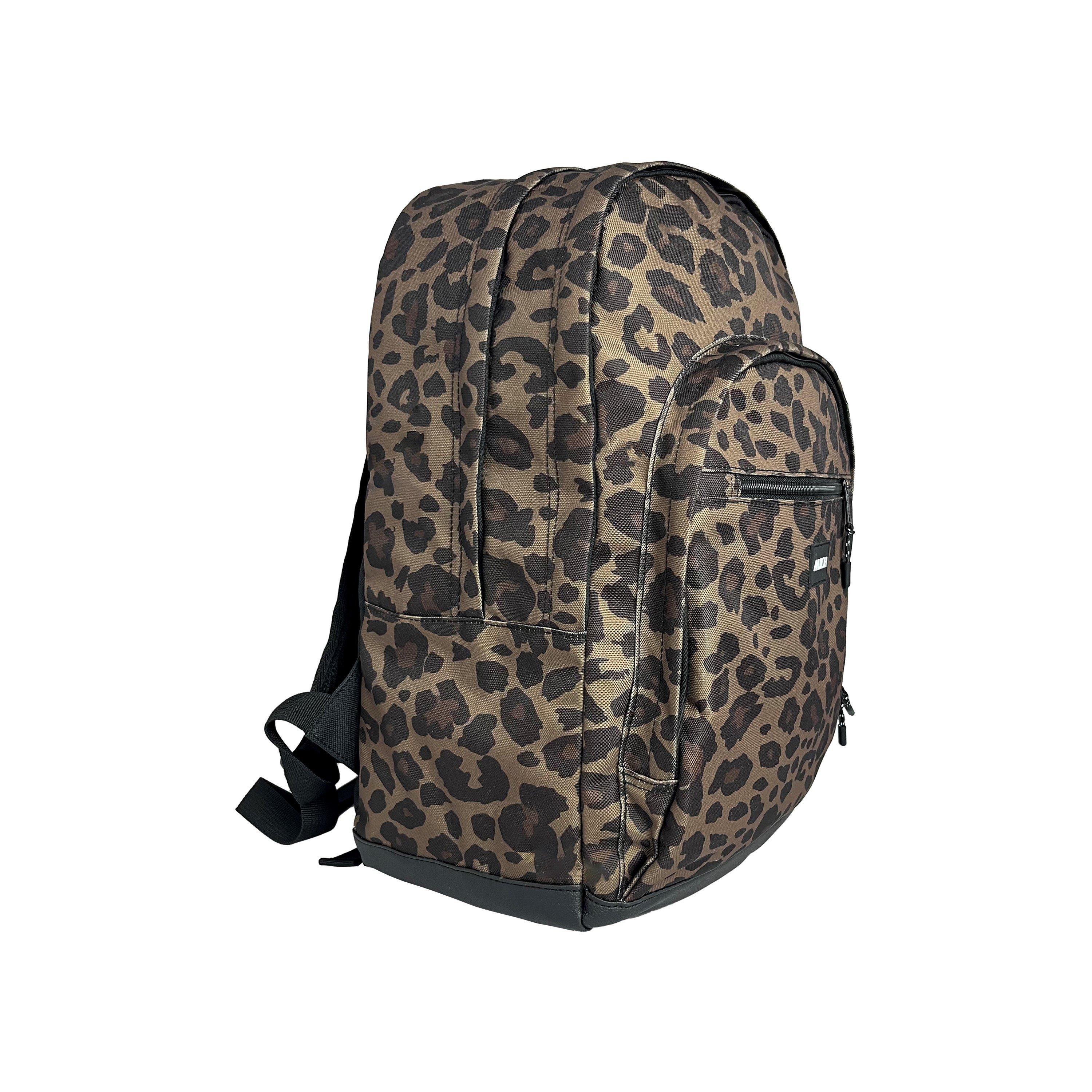 Leopard - Hot Tuna - Print Backpack - 3