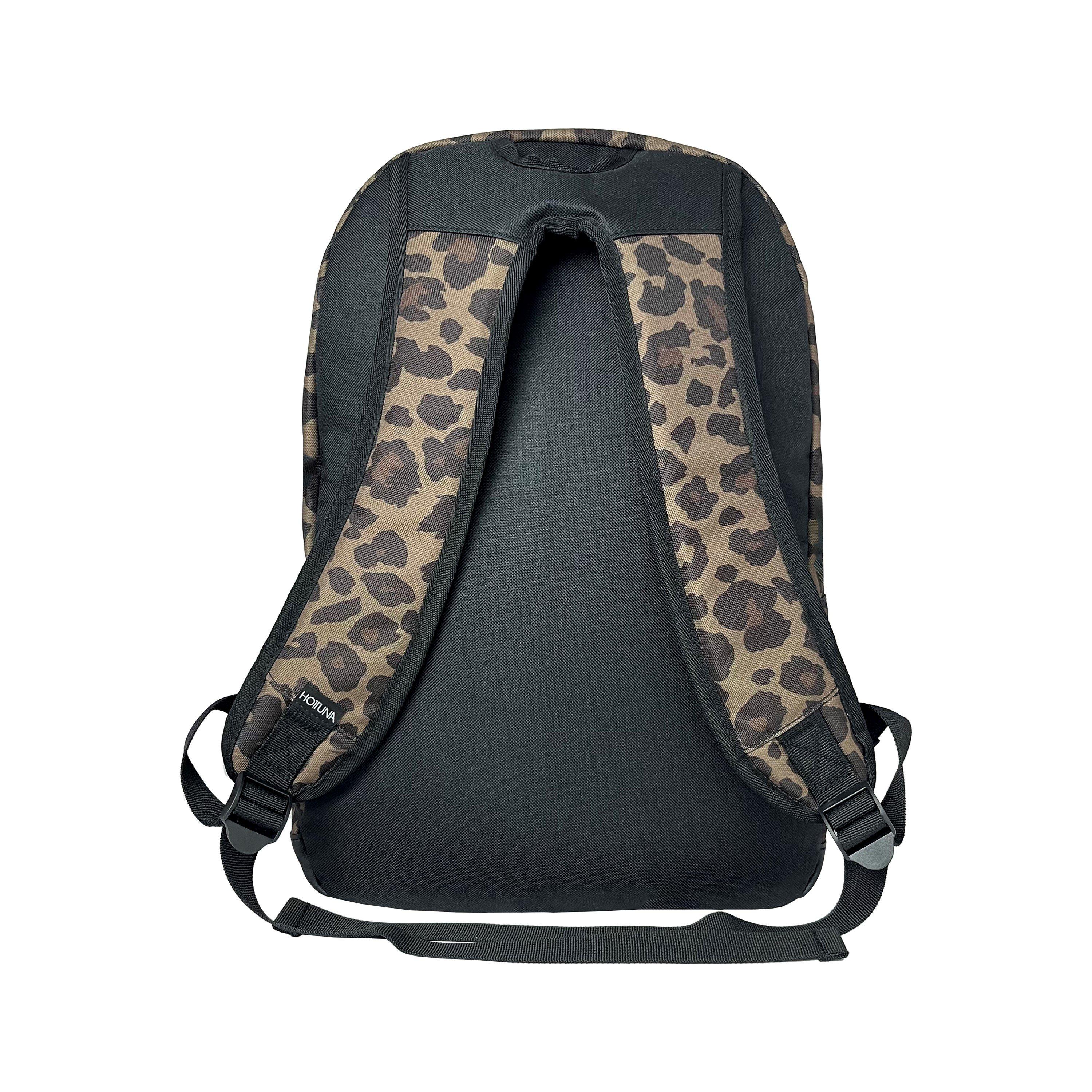 Leopard - Hot Tuna - Print Backpack - 4