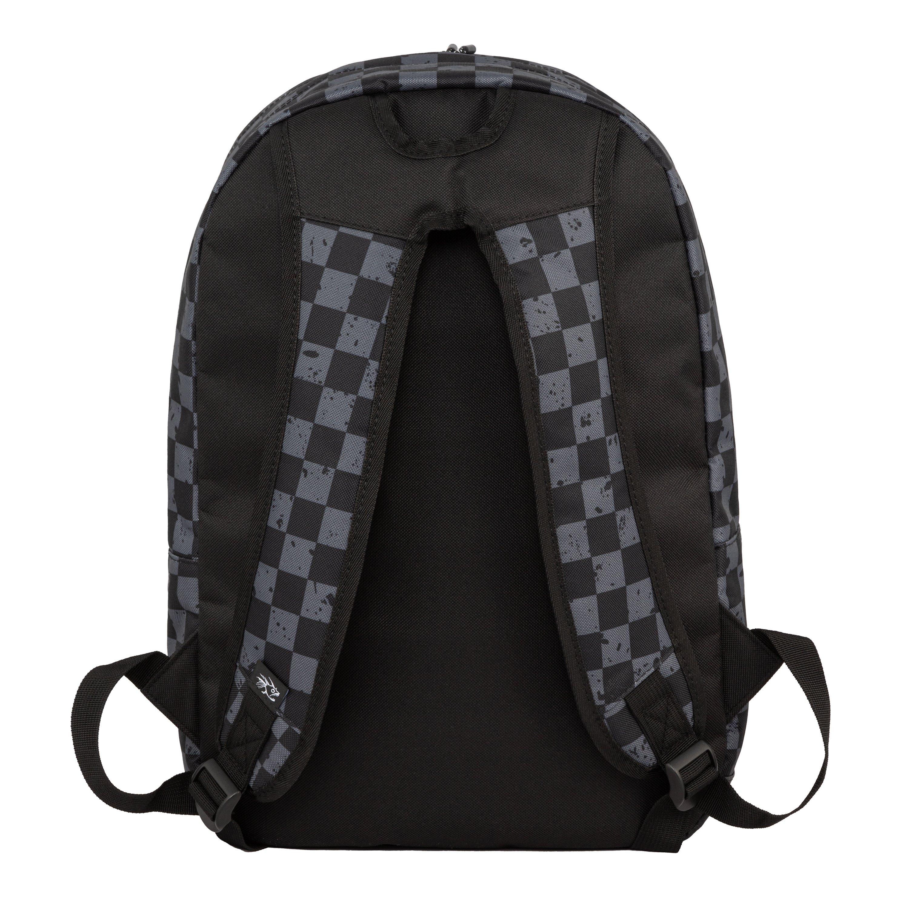 Geo Stripe - Hot Tuna - Print Backpack - 2