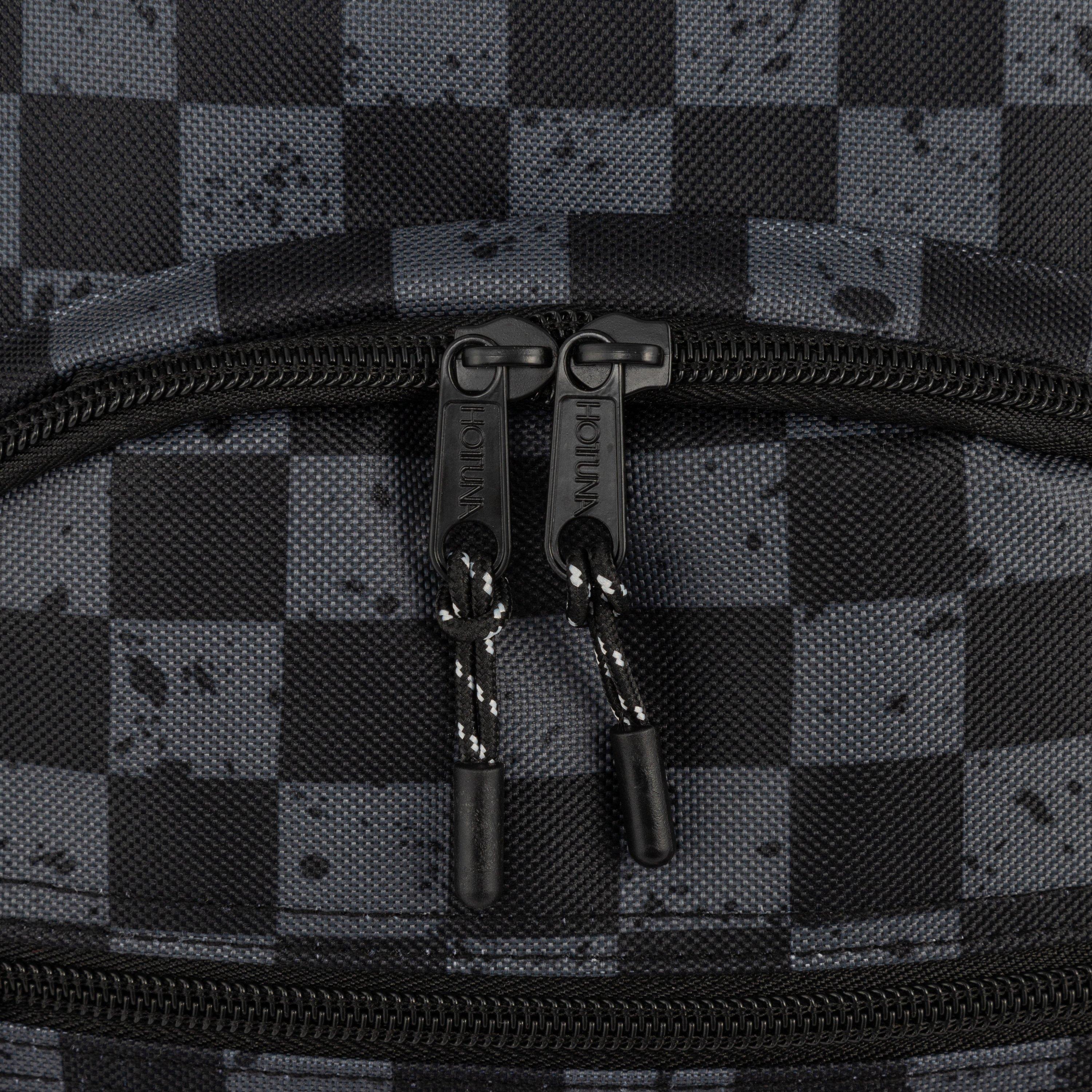 Geo Stripe - Hot Tuna - Print Backpack - 7