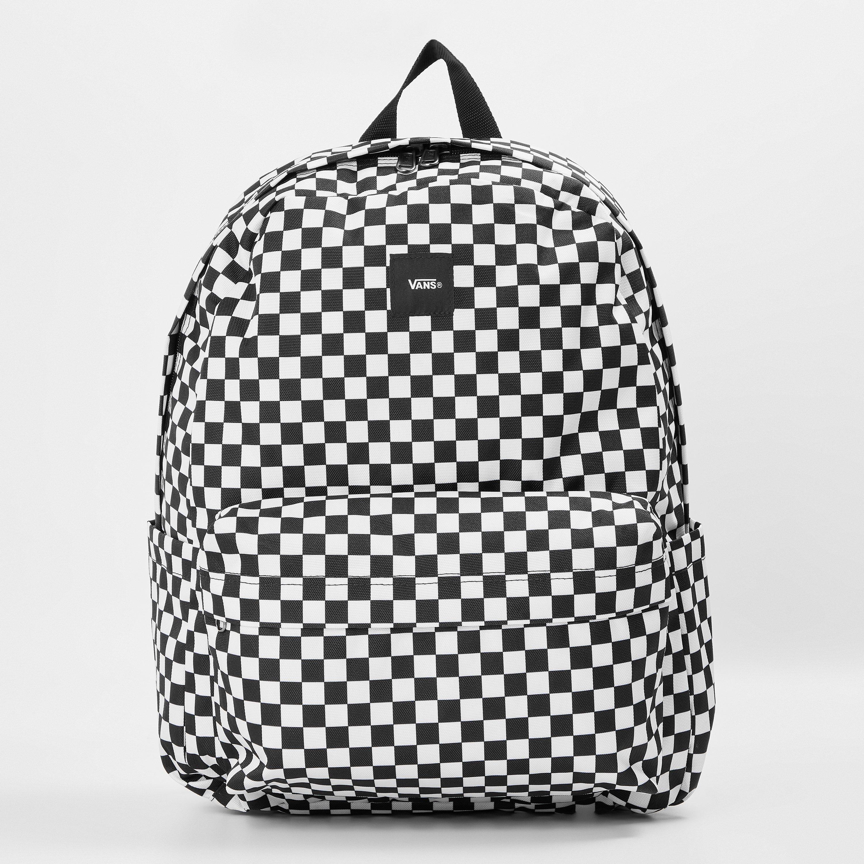 Vans Old Skool Check Backpack Women's Black/White - La Redoute - Image 8