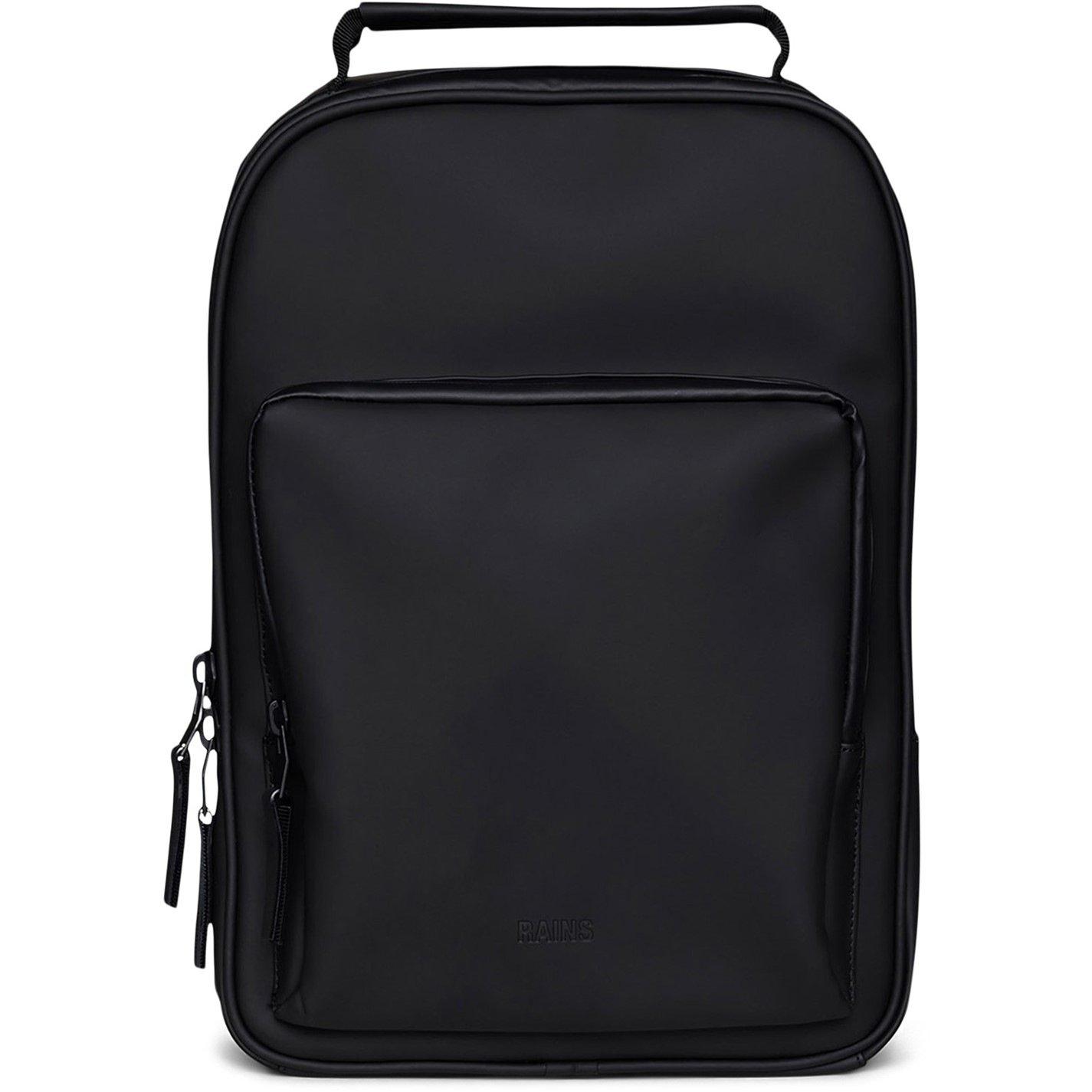 Black 01 - Rains - Book Daypack - 1