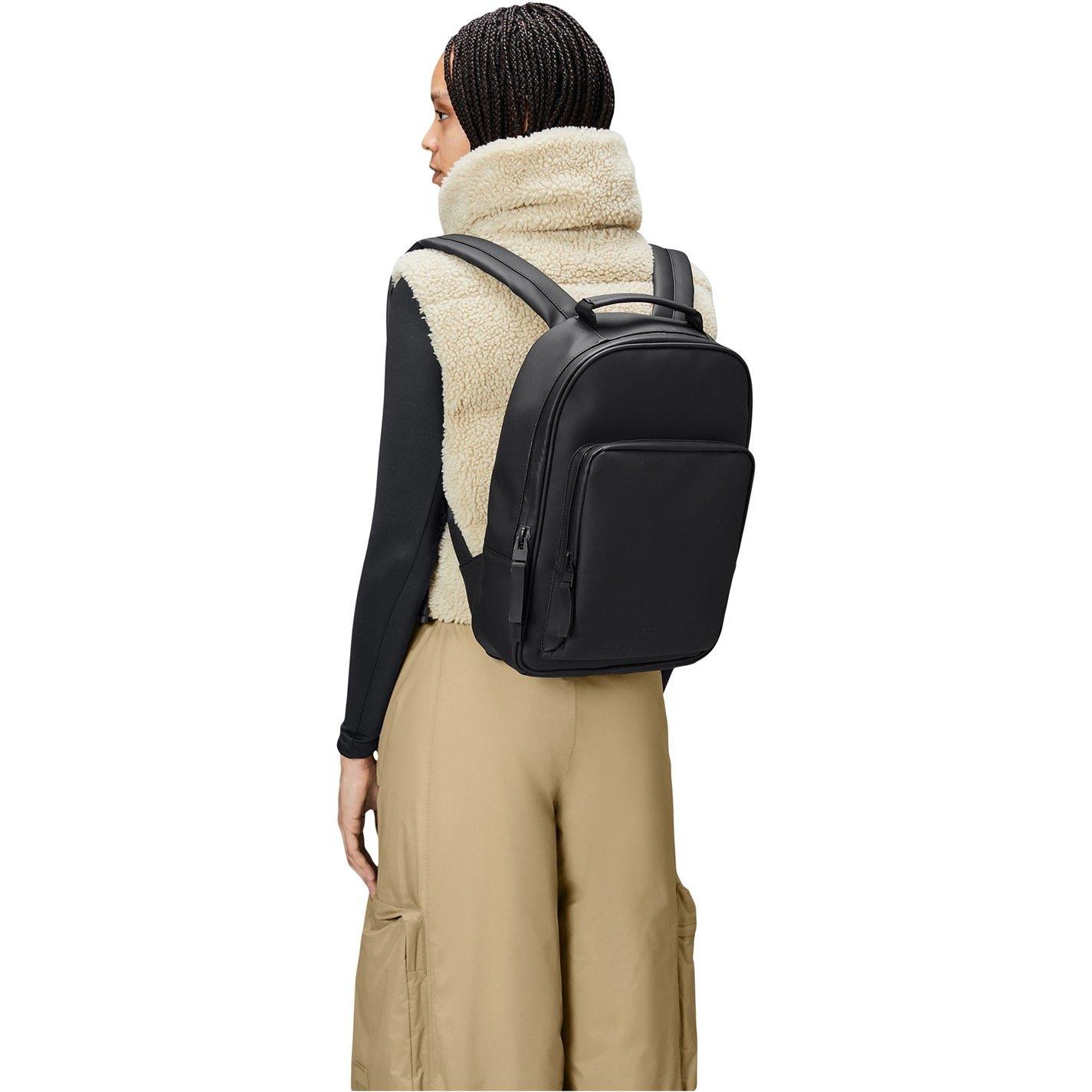 Black 01 - Rains - Book Daypack - 4