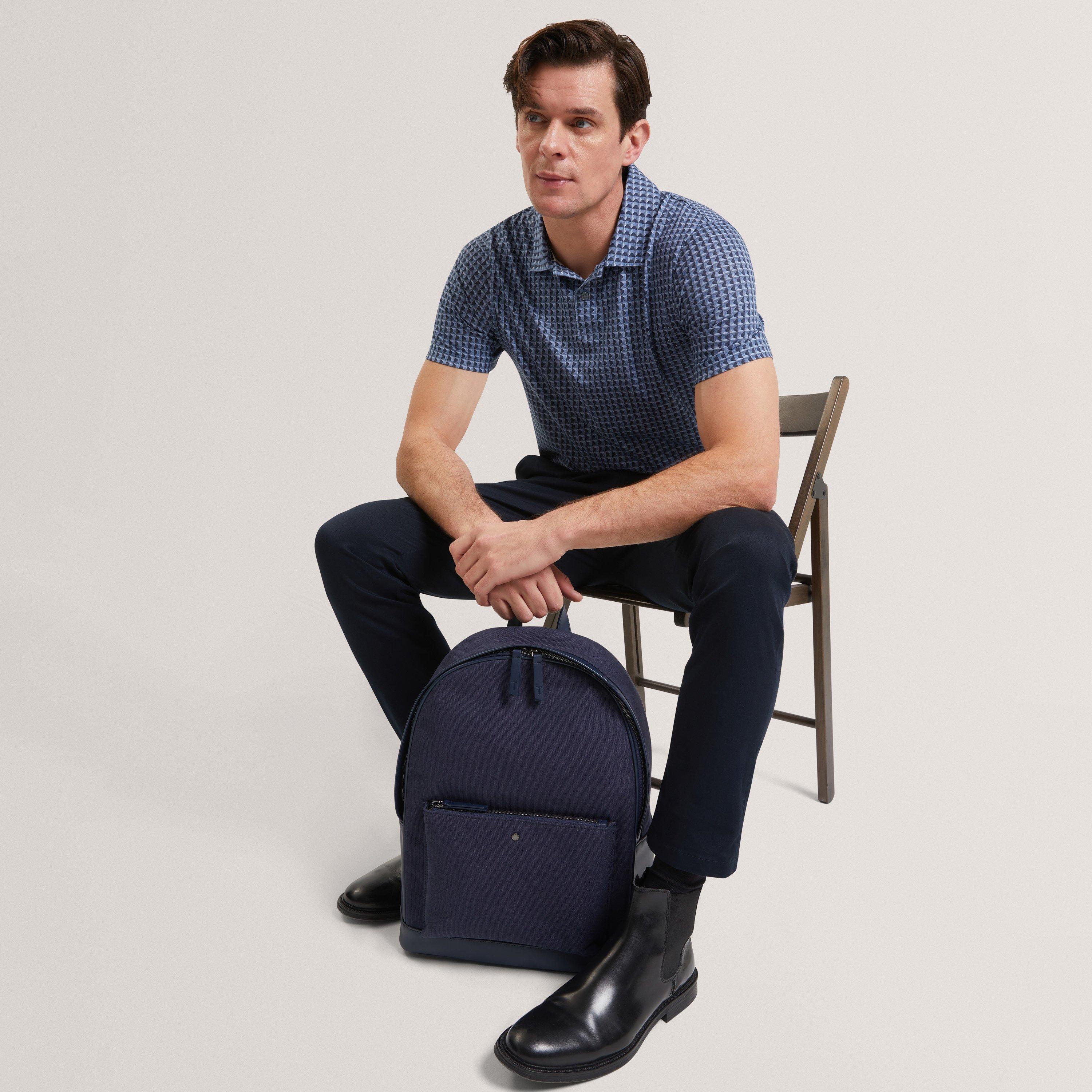 Dk-Blue - Ted Baker - Ted Cnv StudDet B/Pk Sn62 - 3