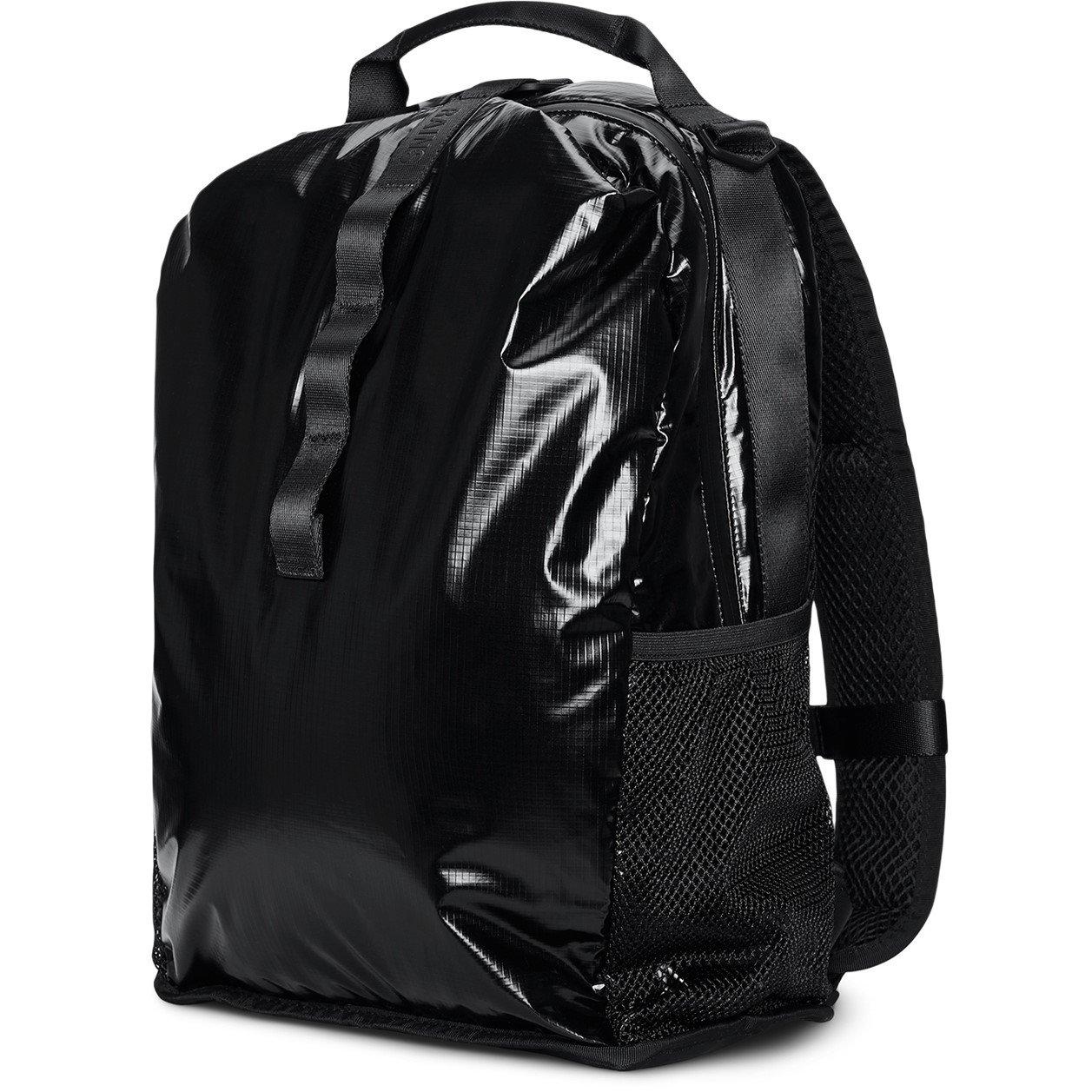 Black 01 - Rains - Sibu Clip Front Backpack - 2