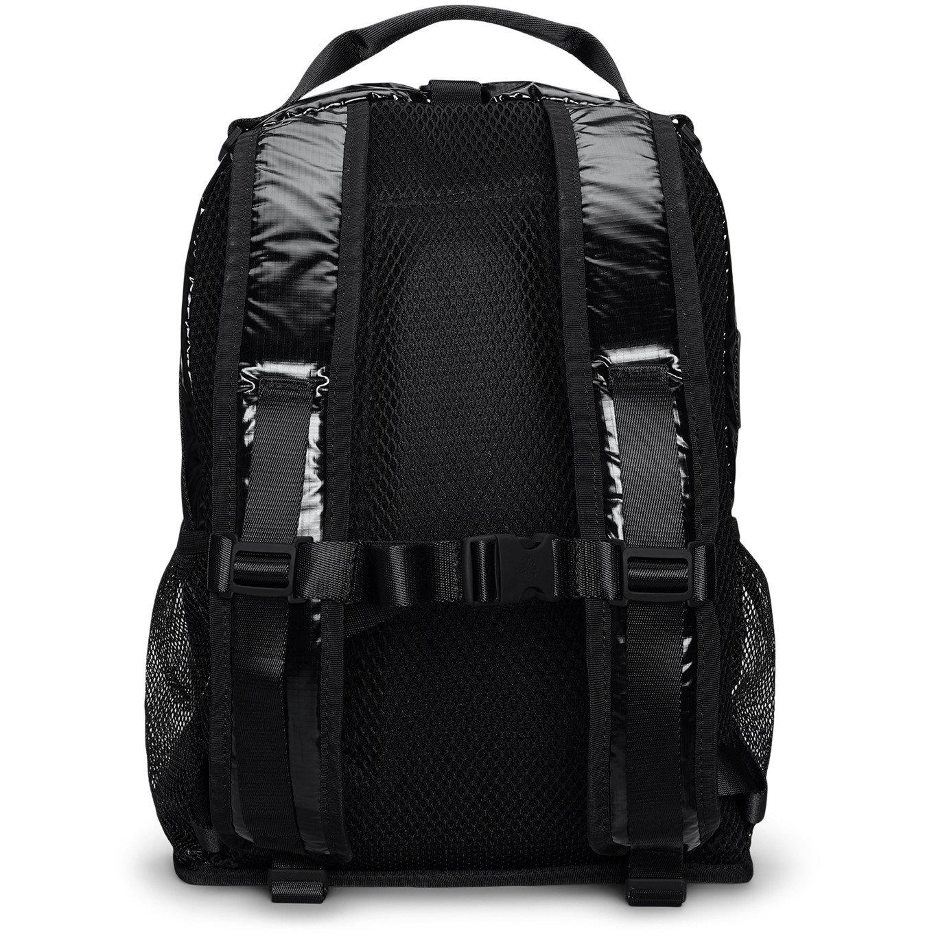 Black 01 - Rains - Sibu Clip Front Backpack - 3