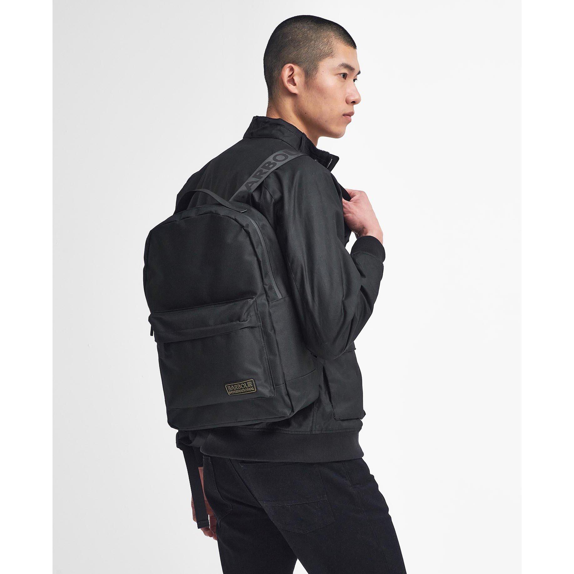 Black BK11 - Barbour International - Knockhill Essential Backpack - 2