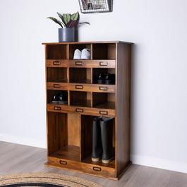 Charles Bentley Charnwood Large Wooden Shoe and Boot Locker