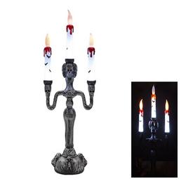 Haunted House Lt Up Candle Jn54