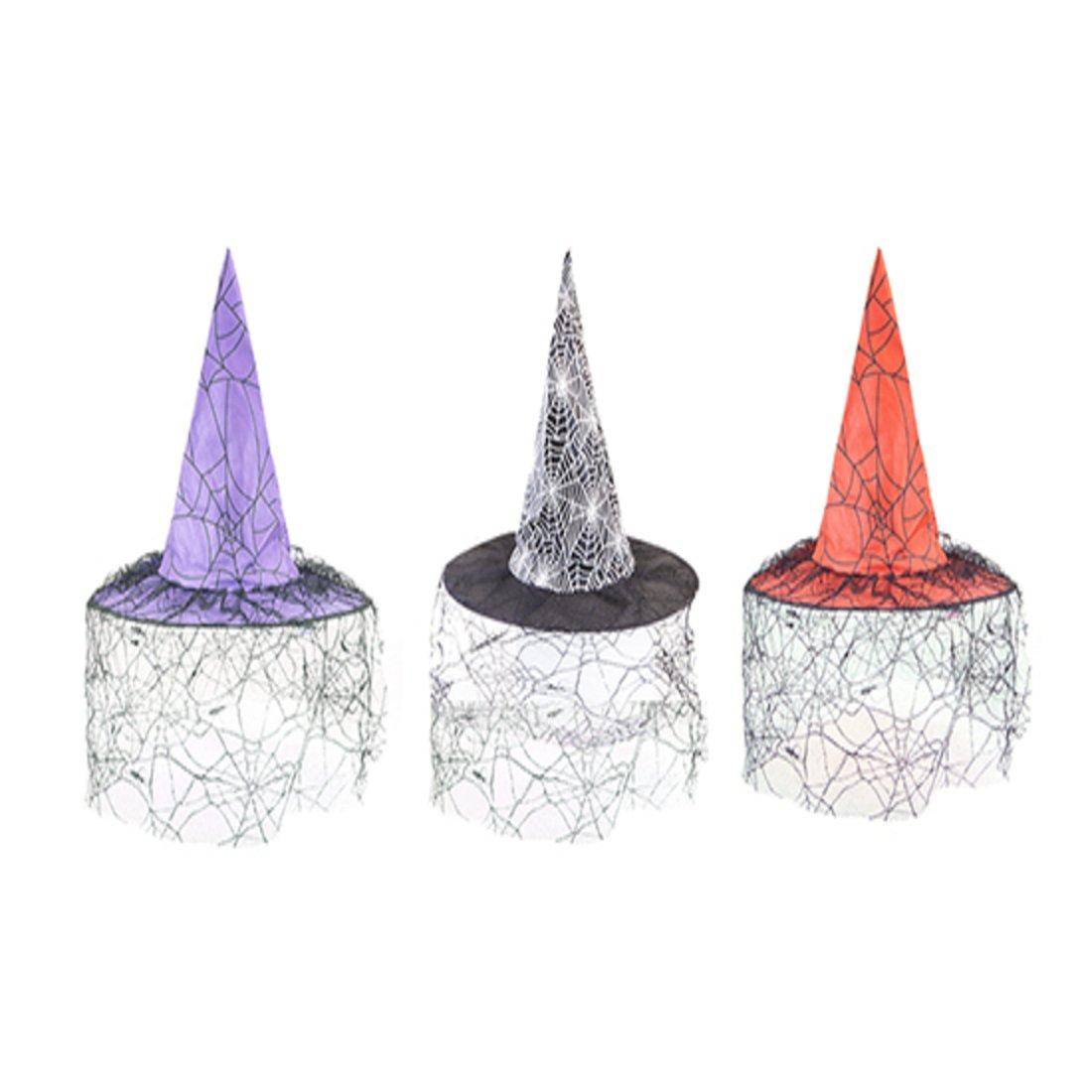 Haunted House  Kids Halloween Witches Hat - Mutli