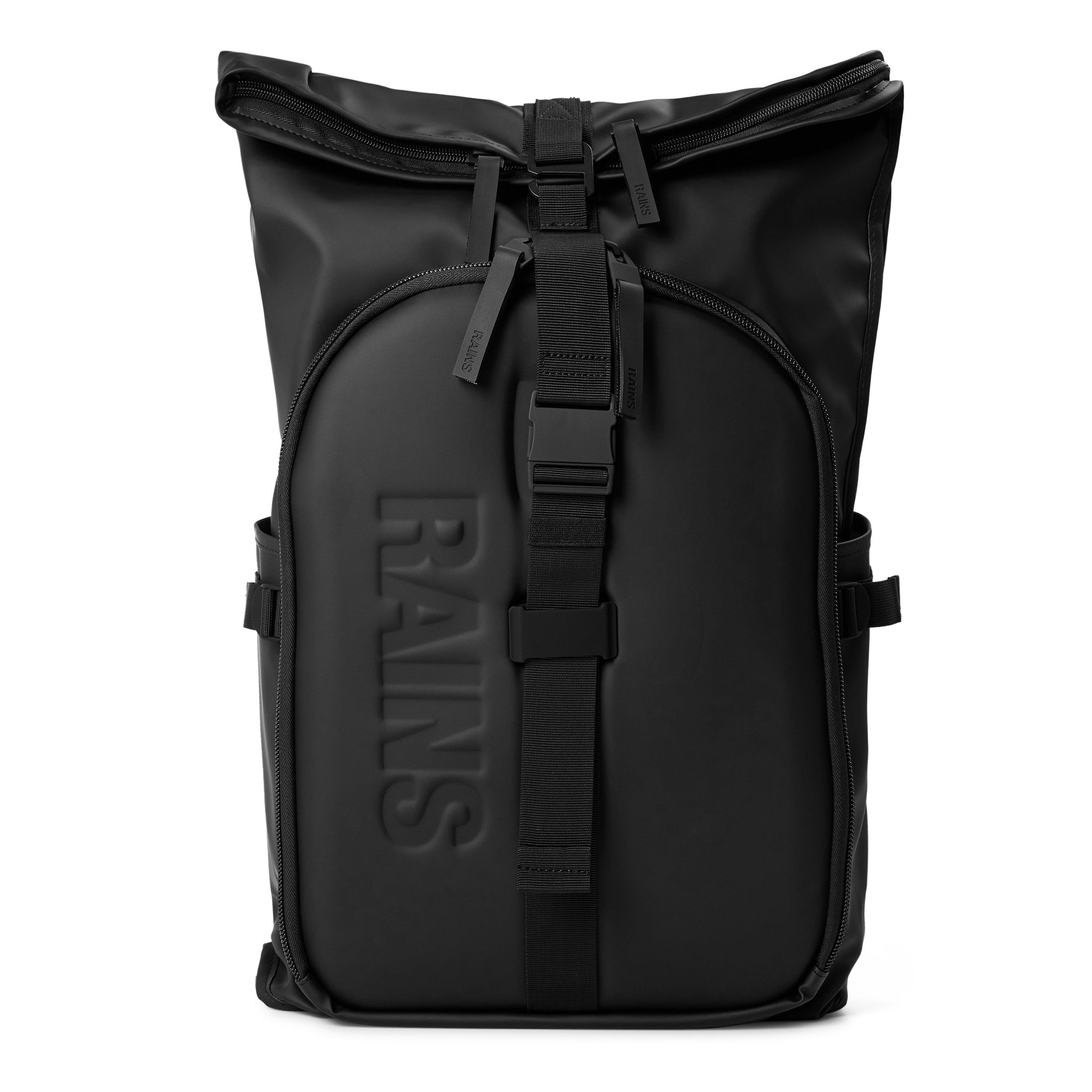 Rains  Texel Moulded Waterproof Backpack 34 L - Black